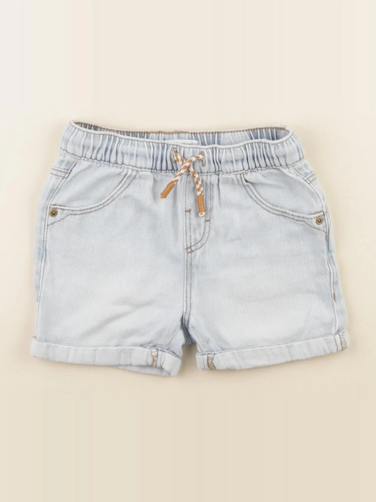 Vertbaudet - short bleu - 36 mois