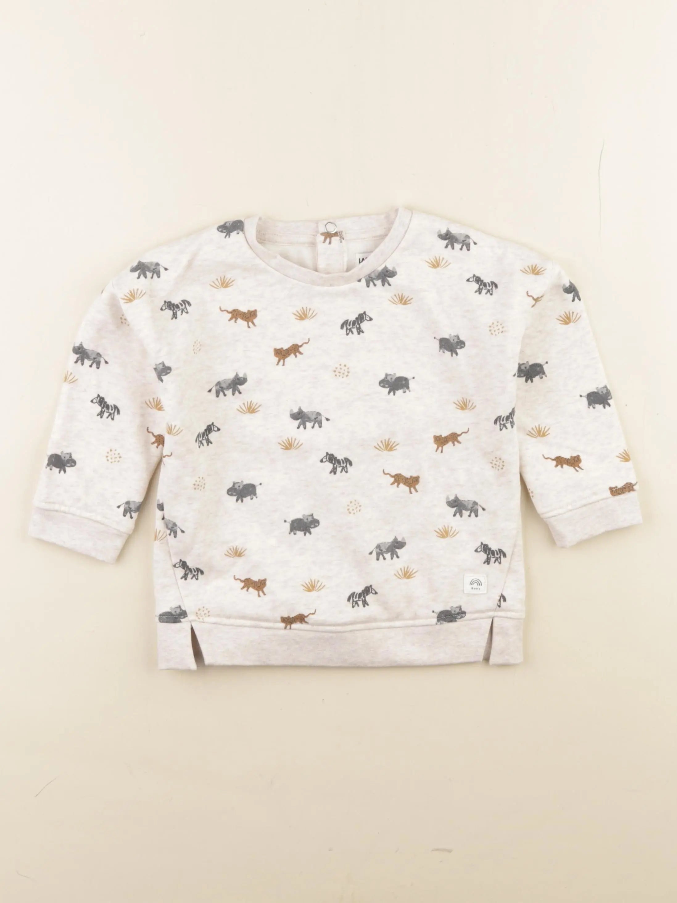 La Redoute - sweat beige - 2 ans