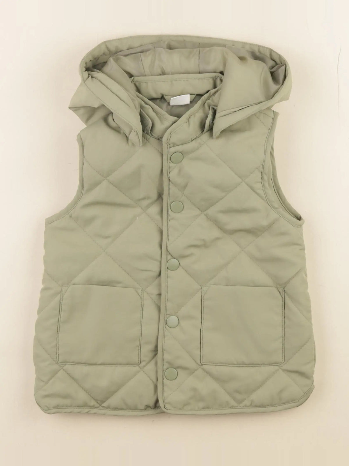 H&M - doudoune vert - 18/24 mois