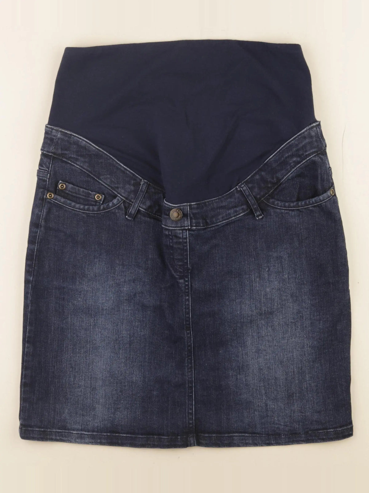 Vertbaudet - jupe grossesse bleu - 38