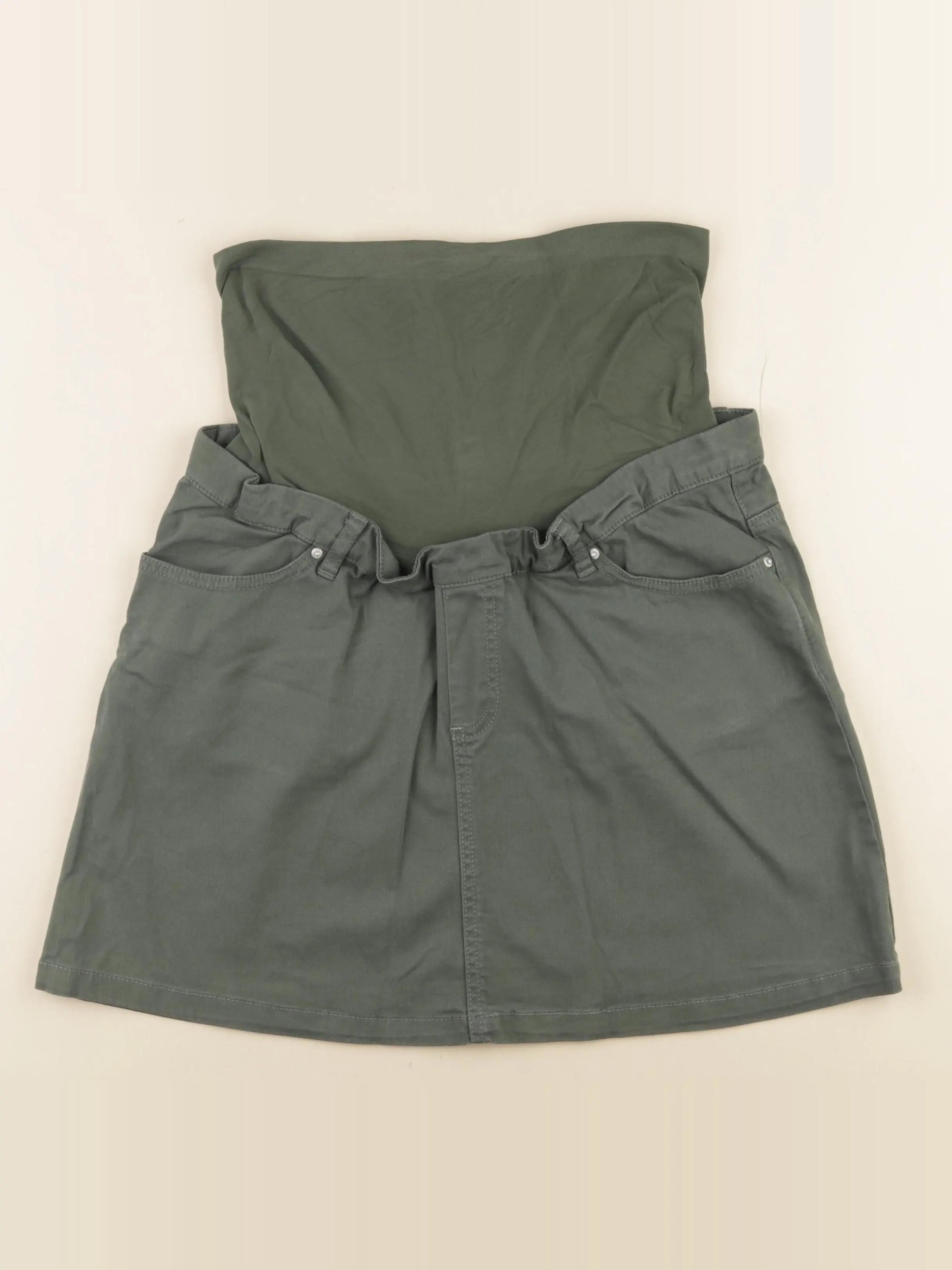 Envie de fraise - jupe grossesse vert - 36