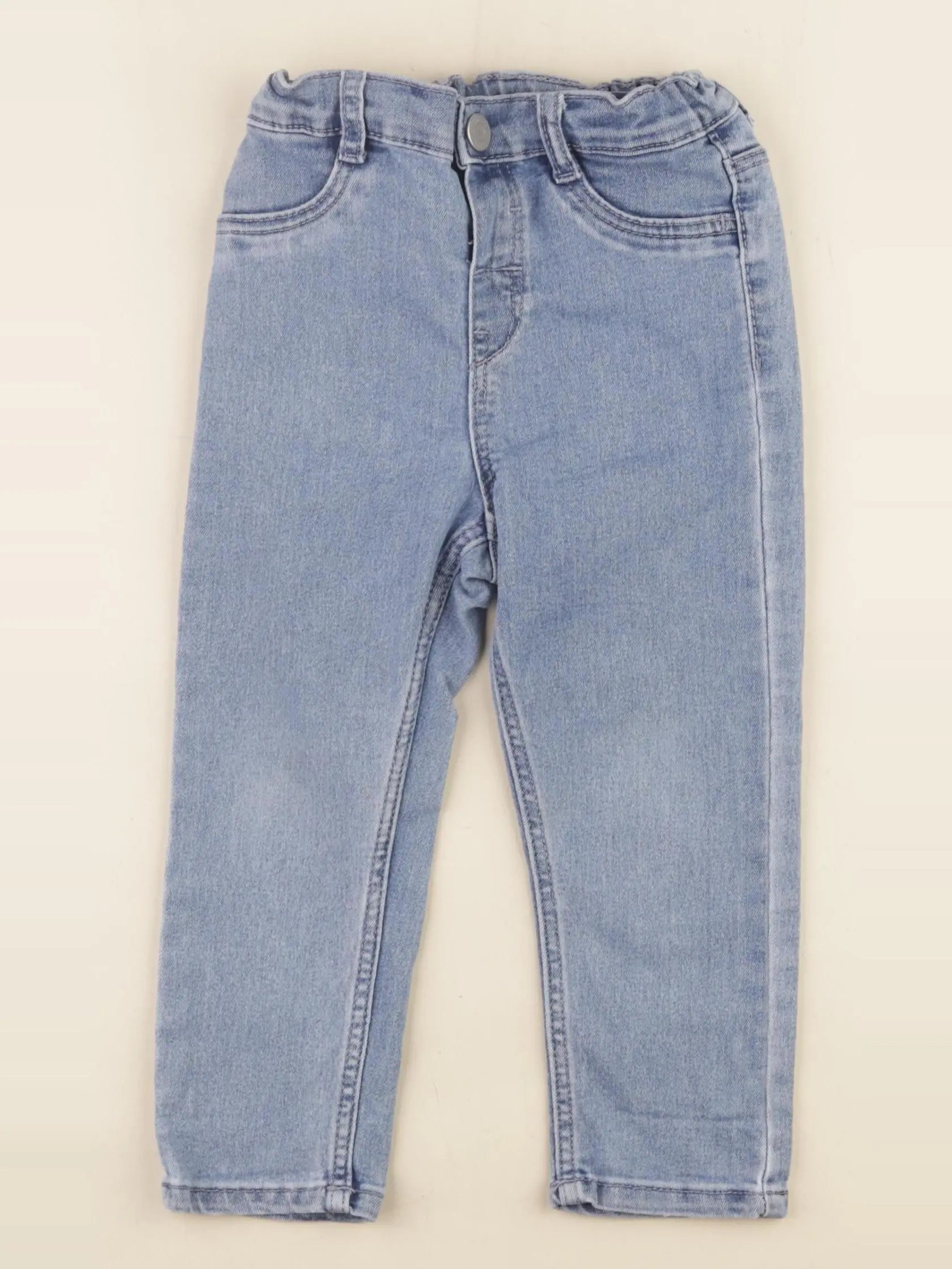 H&M - jean bleu - 18/24 mois