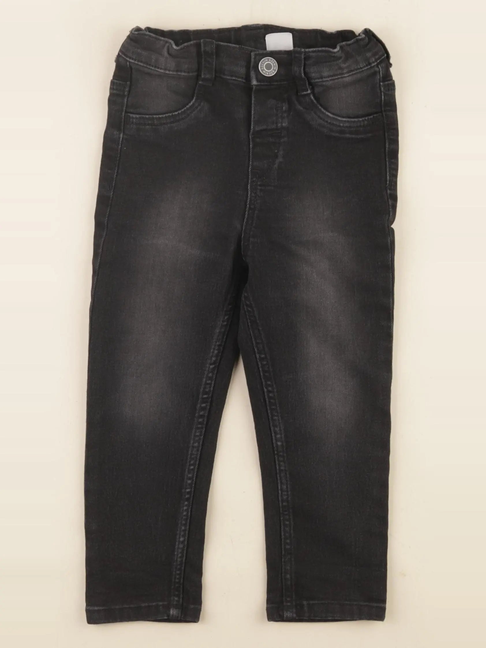 H&M - jean noir - 18/24 mois