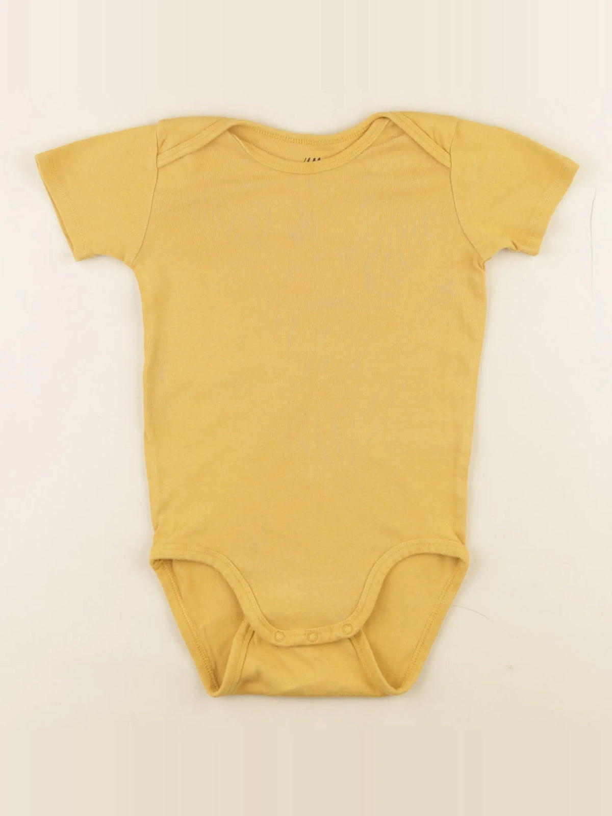 H&M - body jaune - 18/24 mois