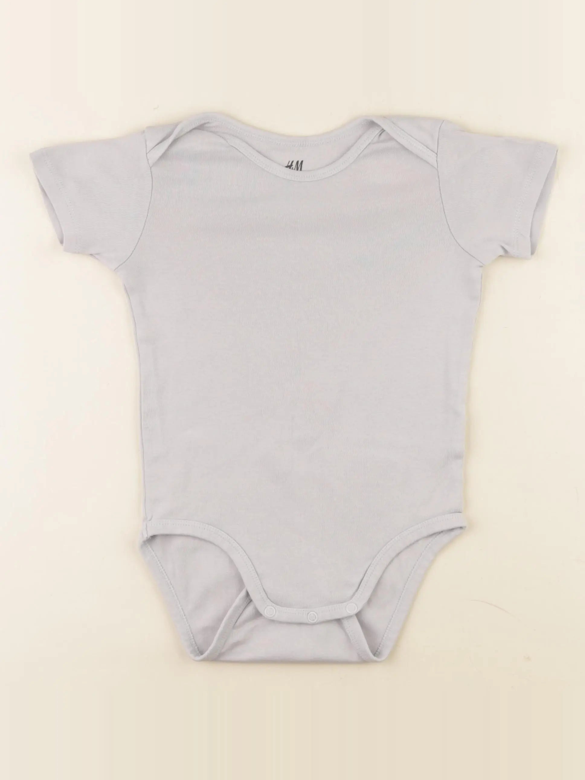 H&M - body gris - 18/24 mois