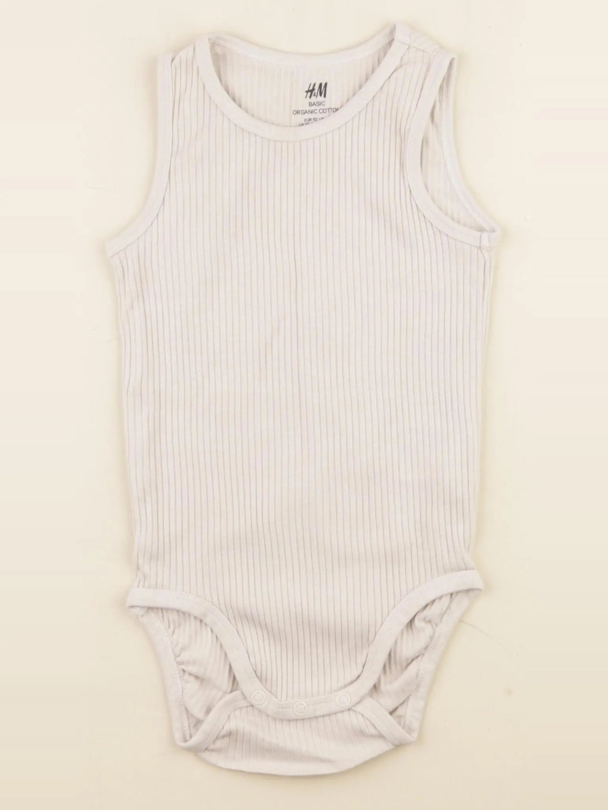 H&M - body beige - 18/24 mois