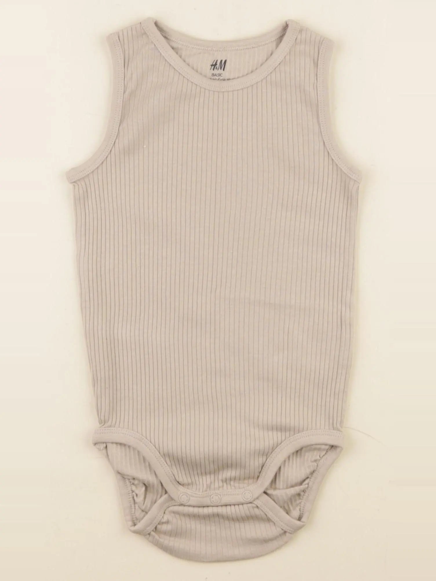 H&M - body beige - 18/24 mois