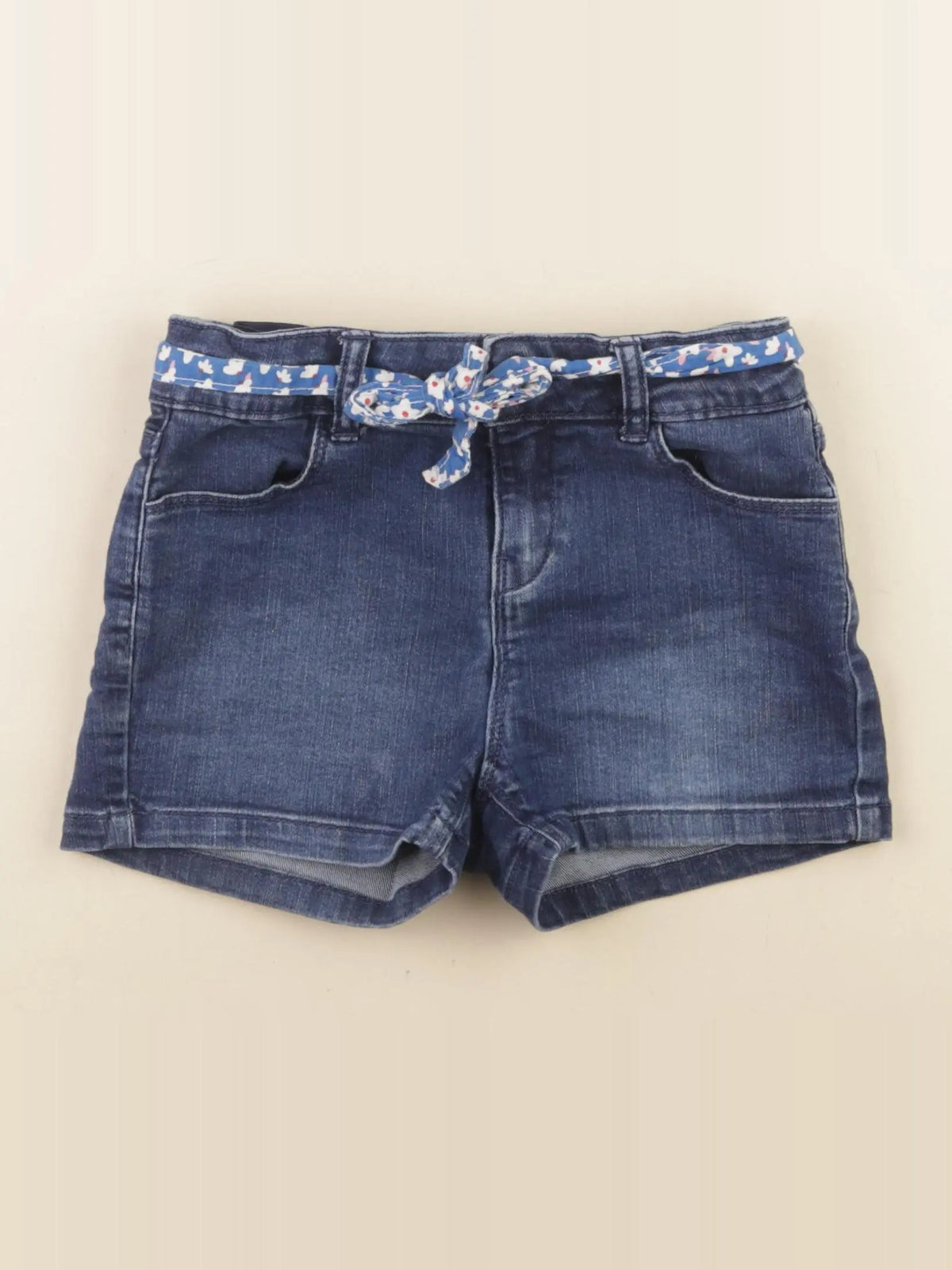 Okaidi - short bleu - 7 ans