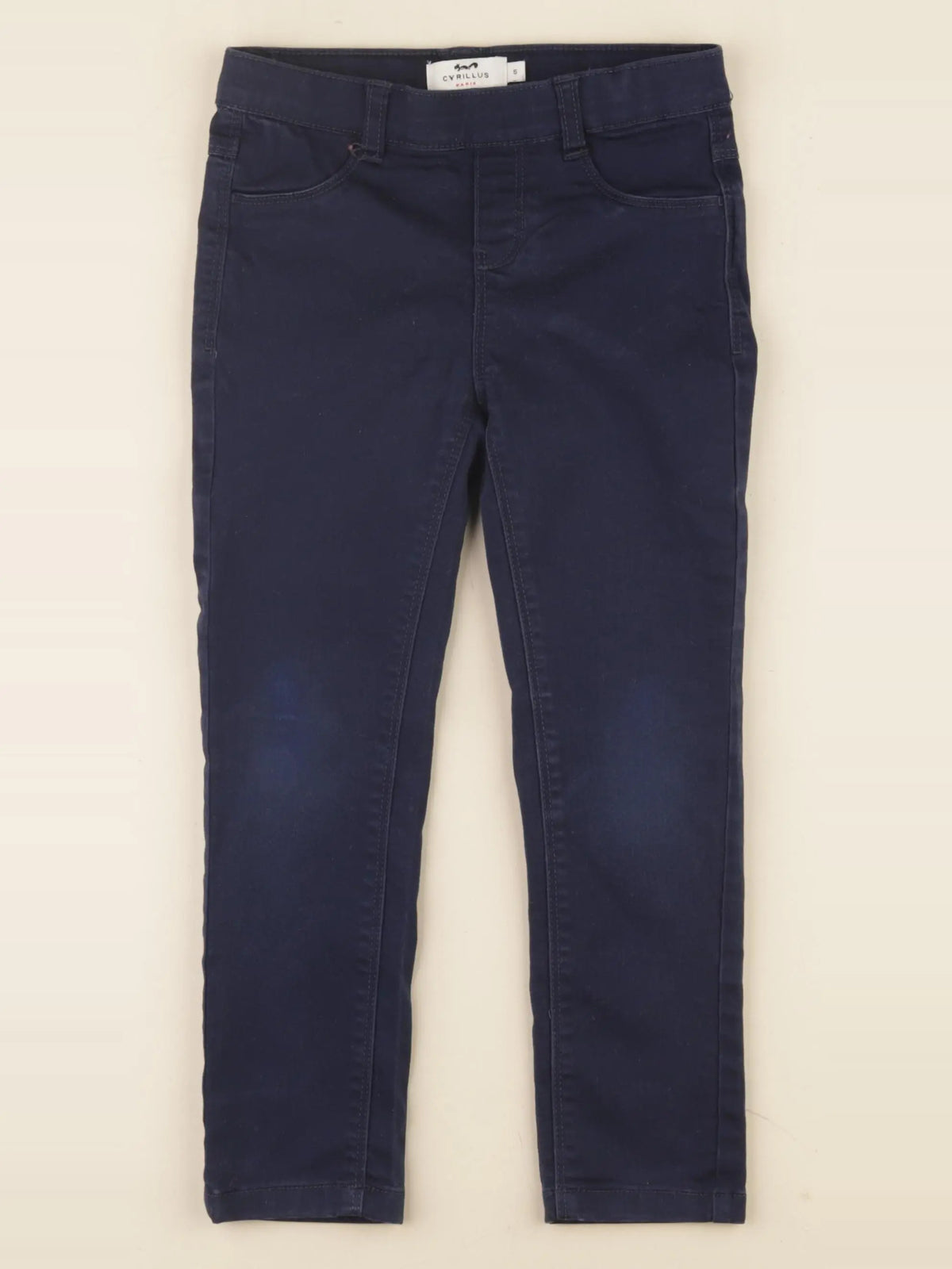 Cyrillus - jegging bleu - 5 ans