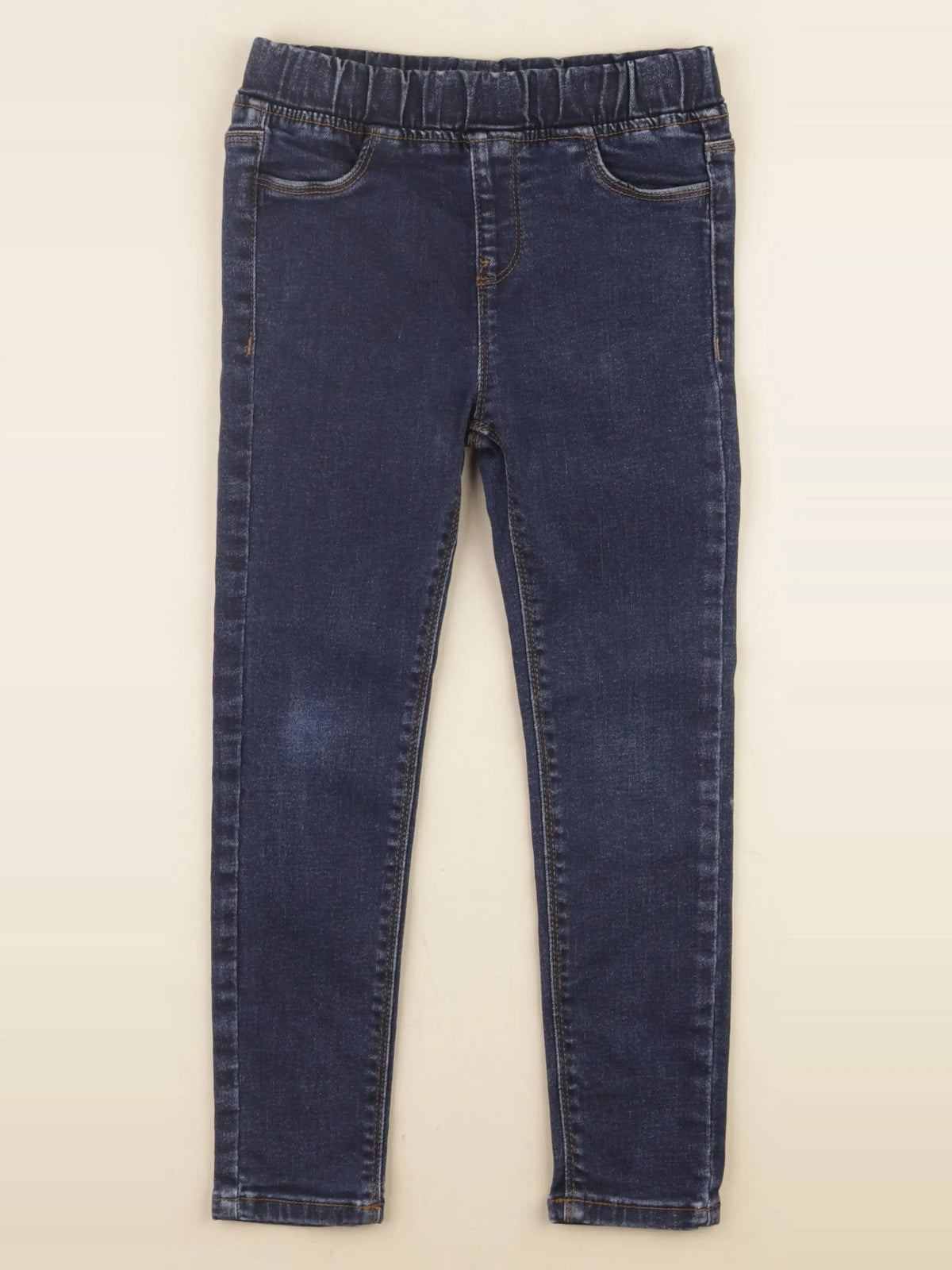 Vertbaudet - jegging bleu - 7 ans