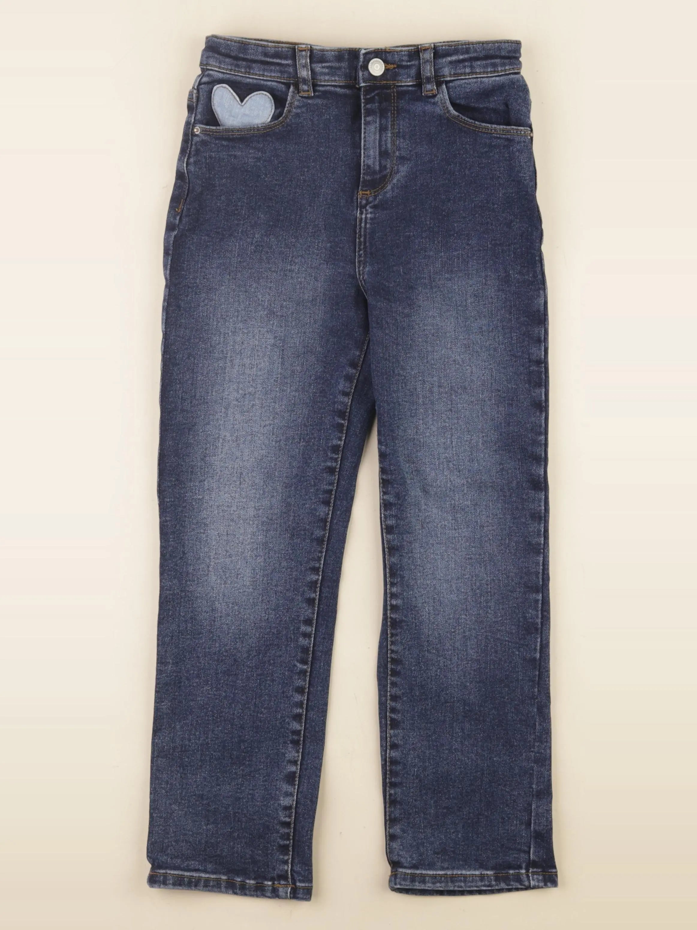 Vertbaudet - jean bleu - 8 ans