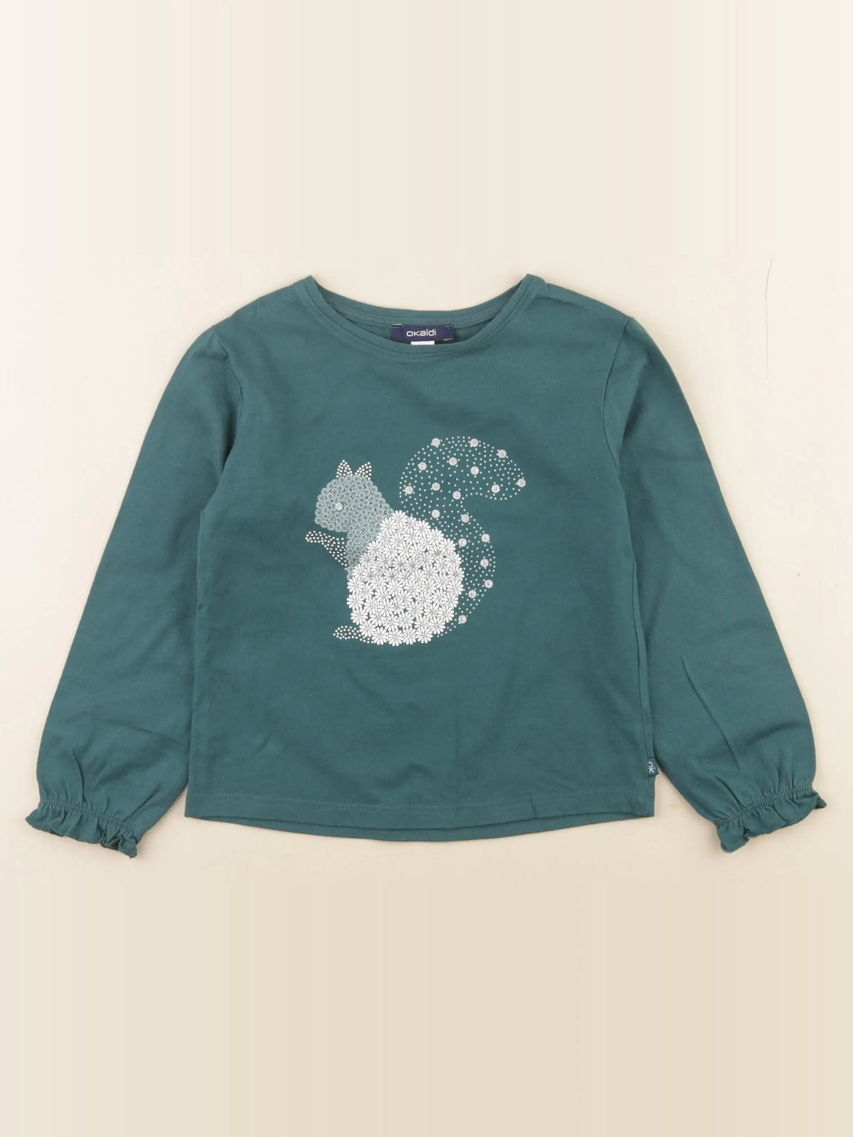 Okaidi - tee-shirt vert - 5 ans