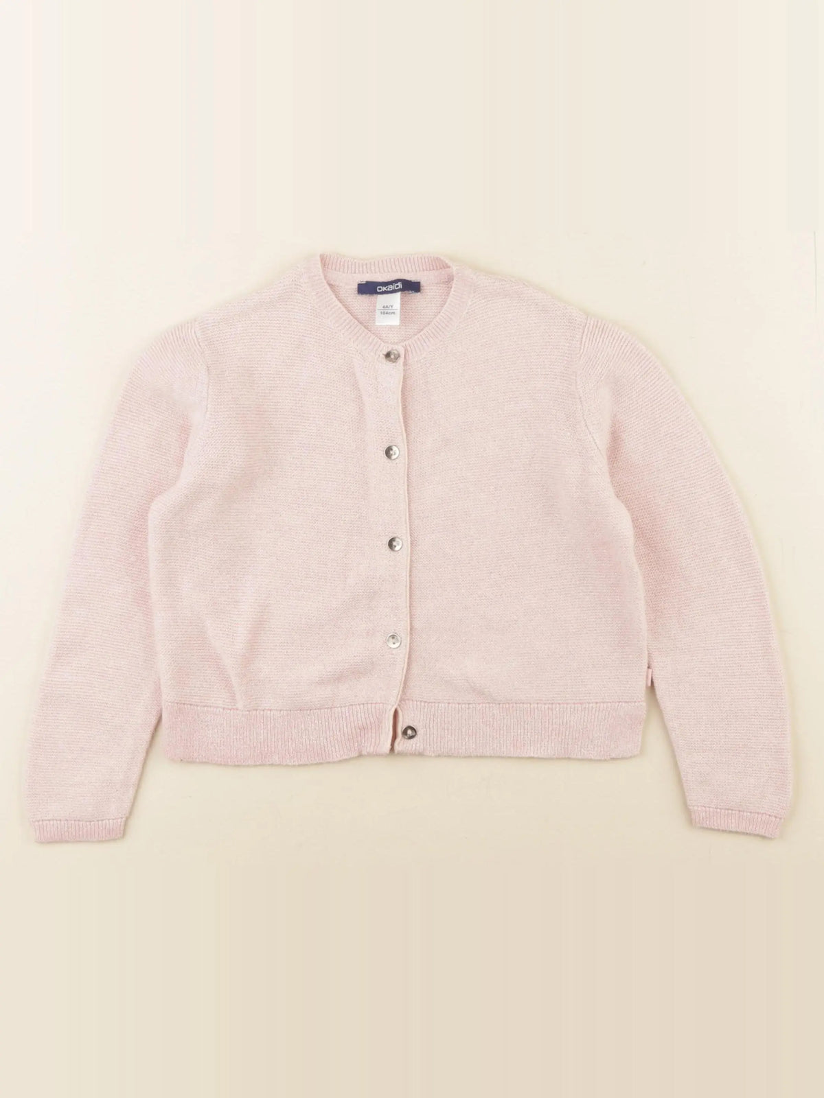 Okaidi - gilet rose - 4 ans