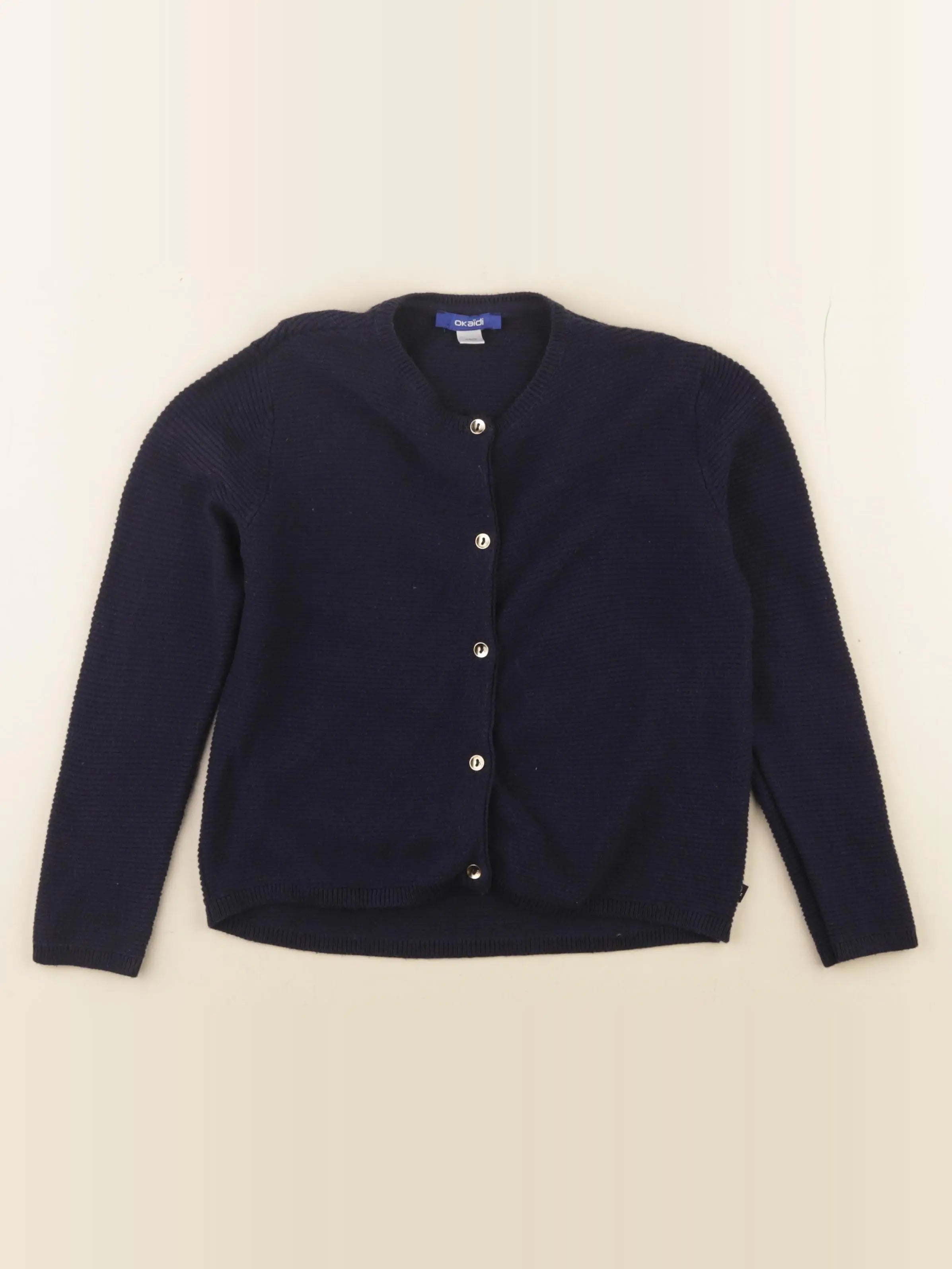 Okaidi - gilet bleu - 6 ans