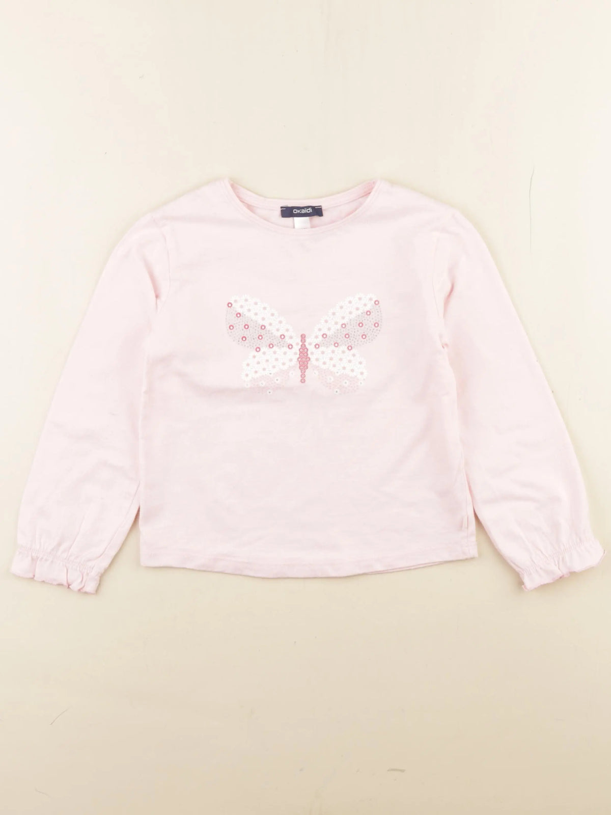 Okaidi - tee-shirt rose - 5 ans