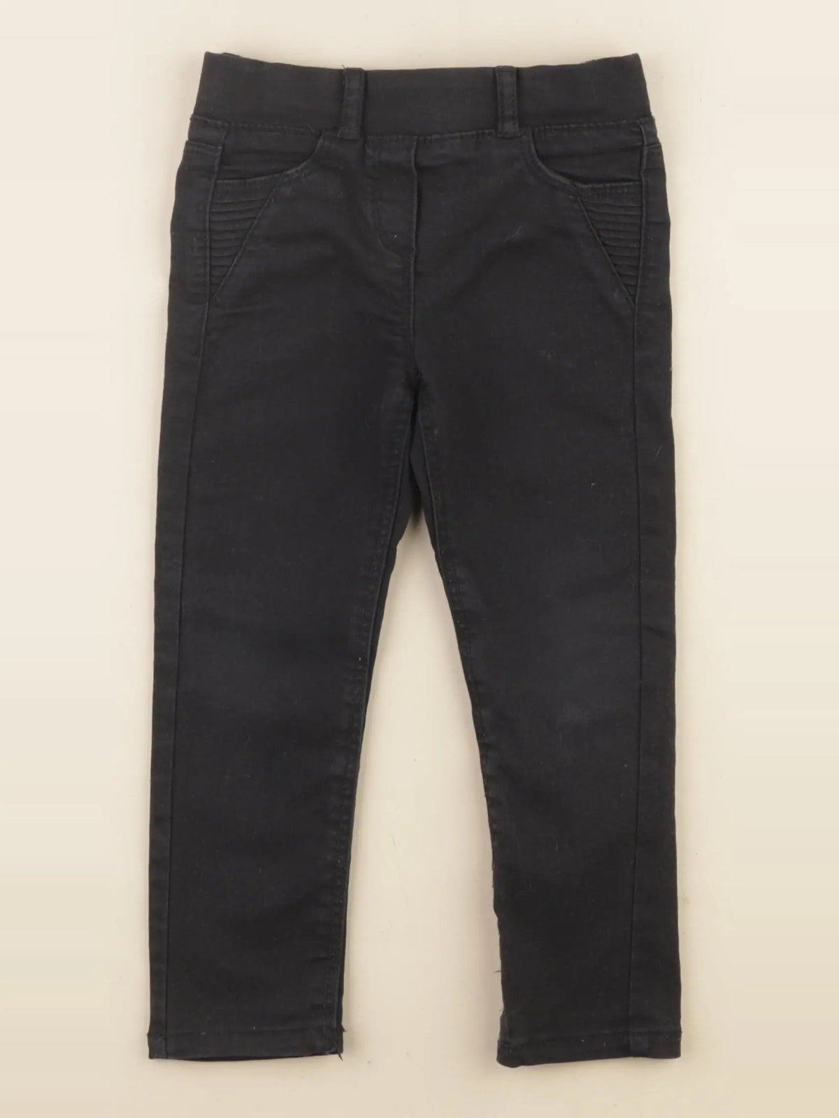 Vertbaudet - jegging noir - 3 ans