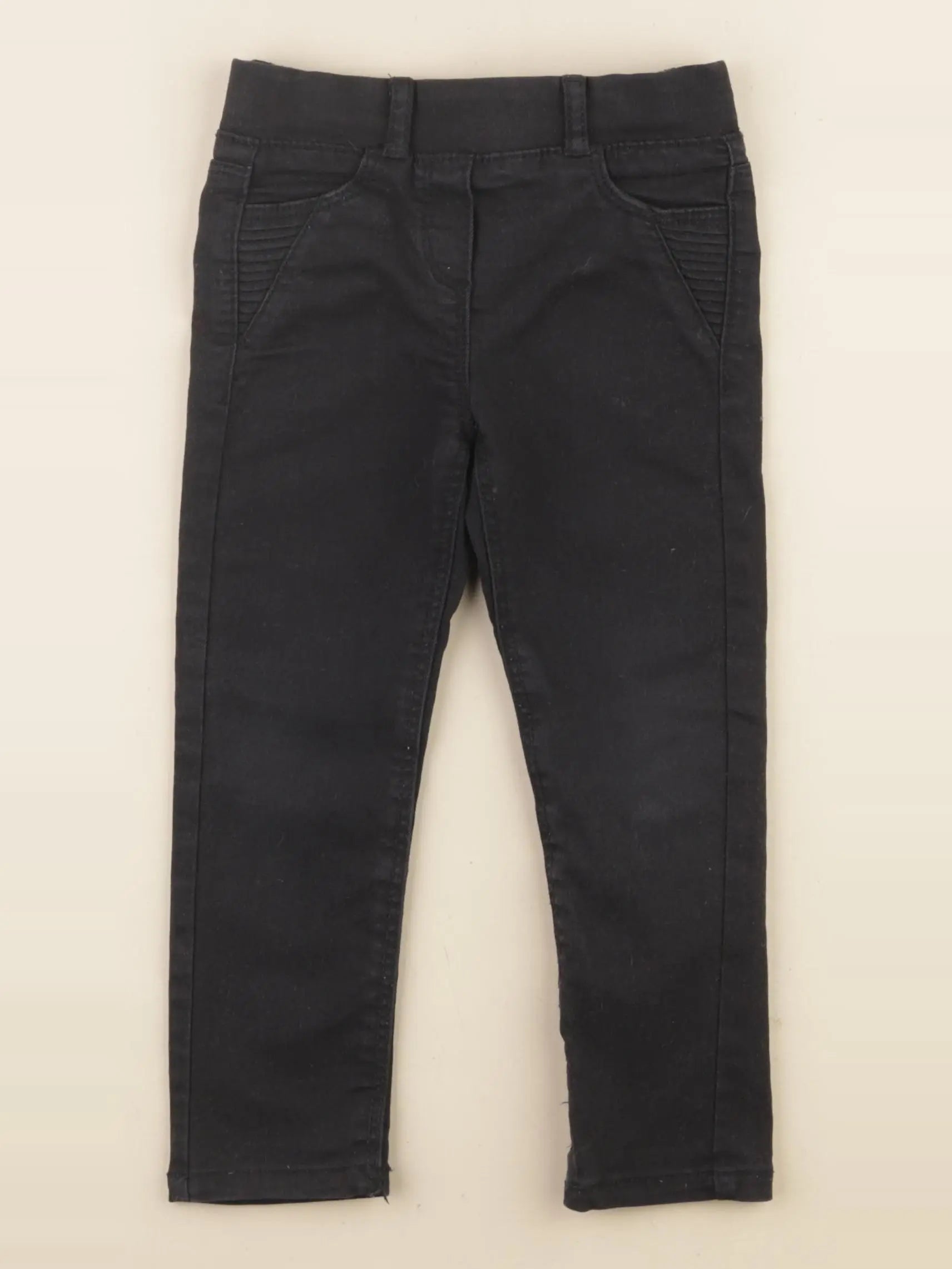 Vertbaudet - jegging noir - 3 ans