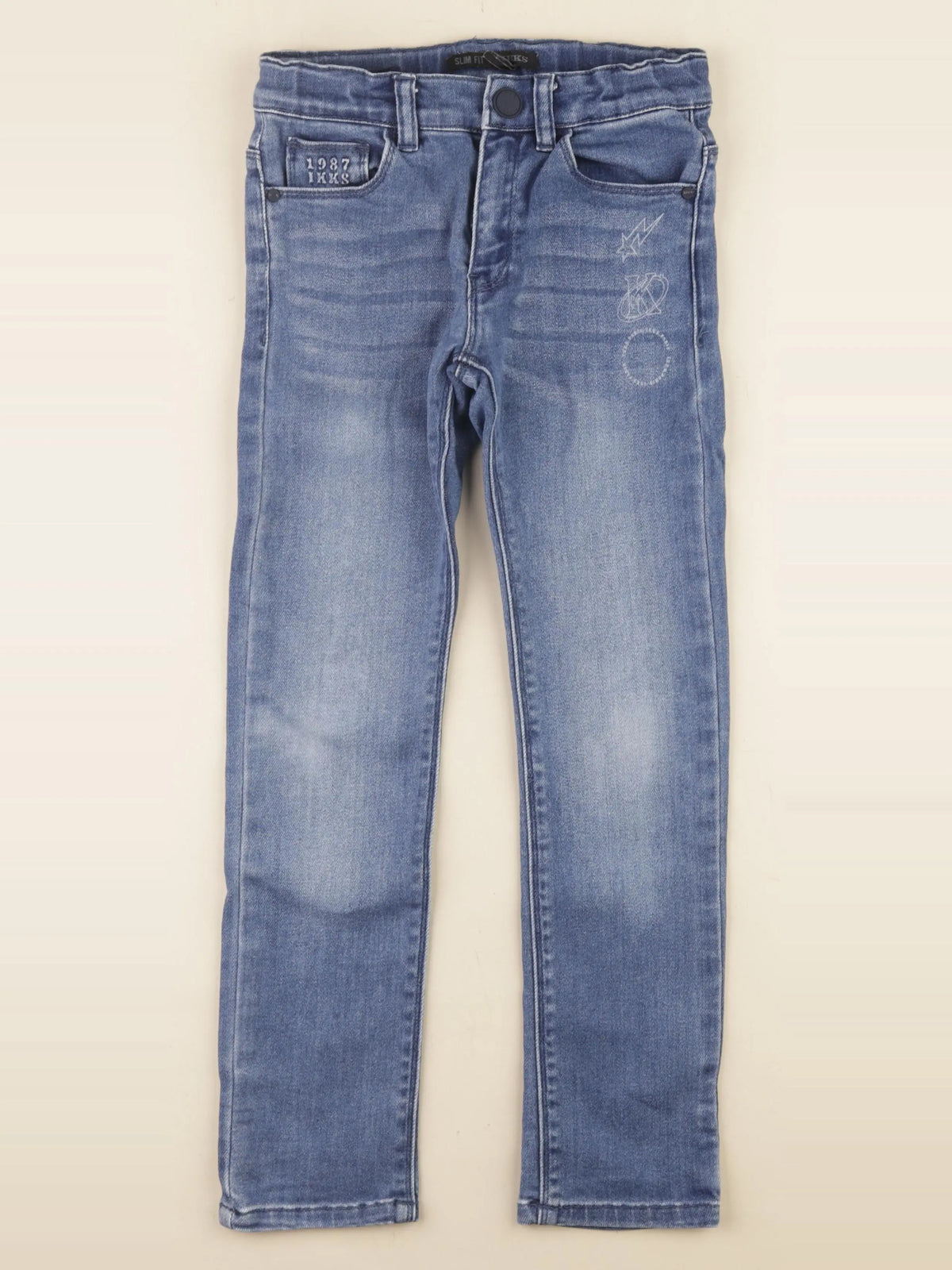 IKKS - jean bleu - 8 ans