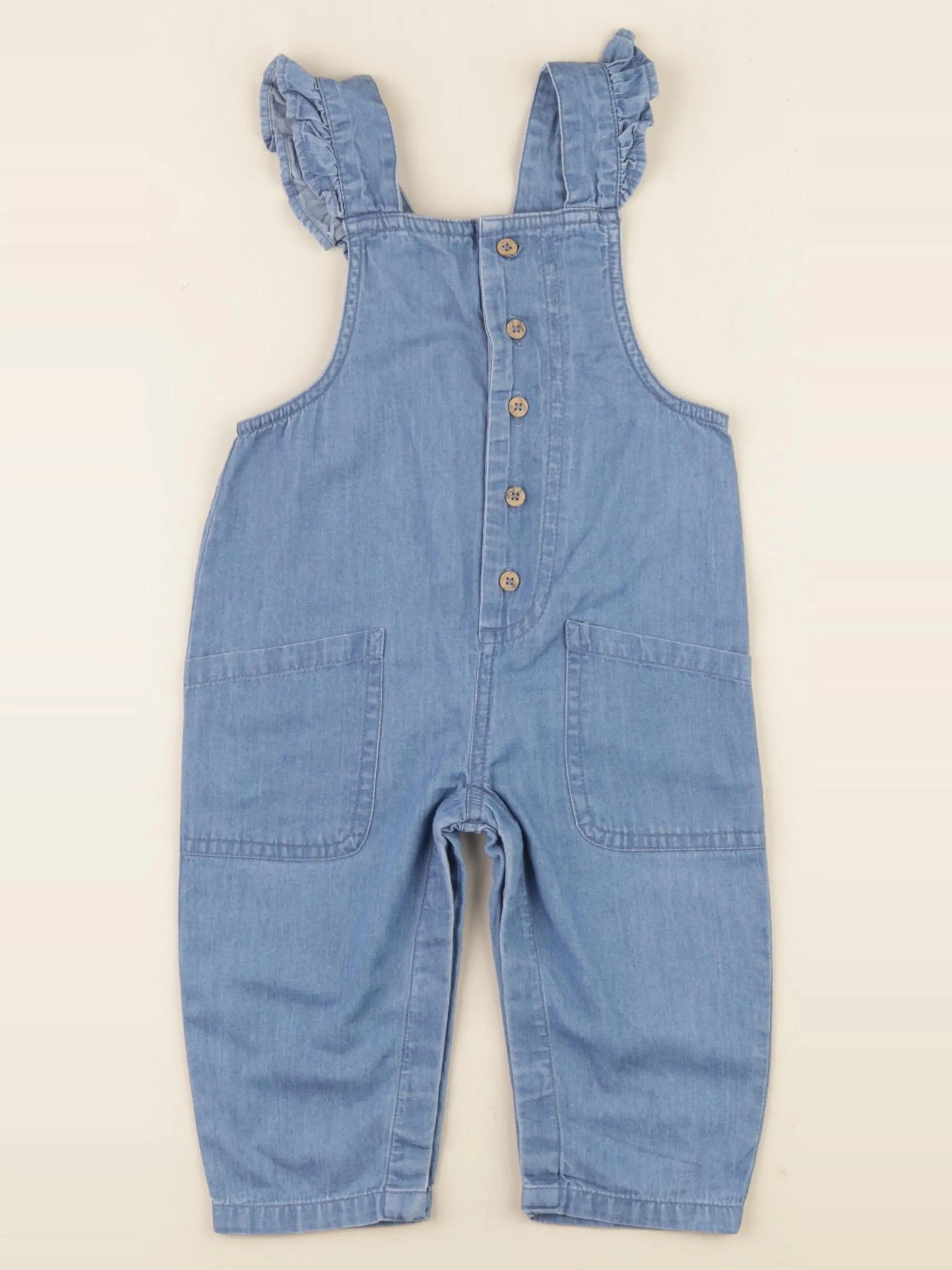 Boutchou - combinaison bleu - 9 mois