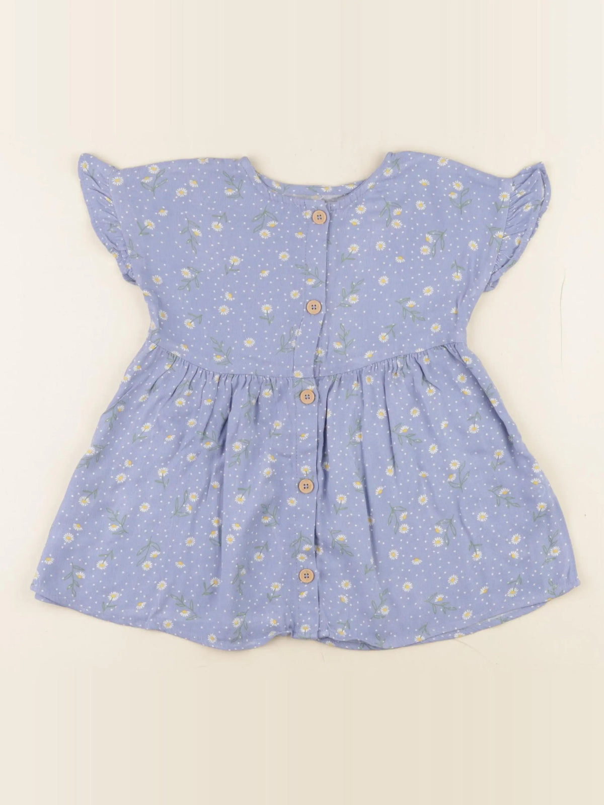 Vertbaudet - robe bleu - 2 ans