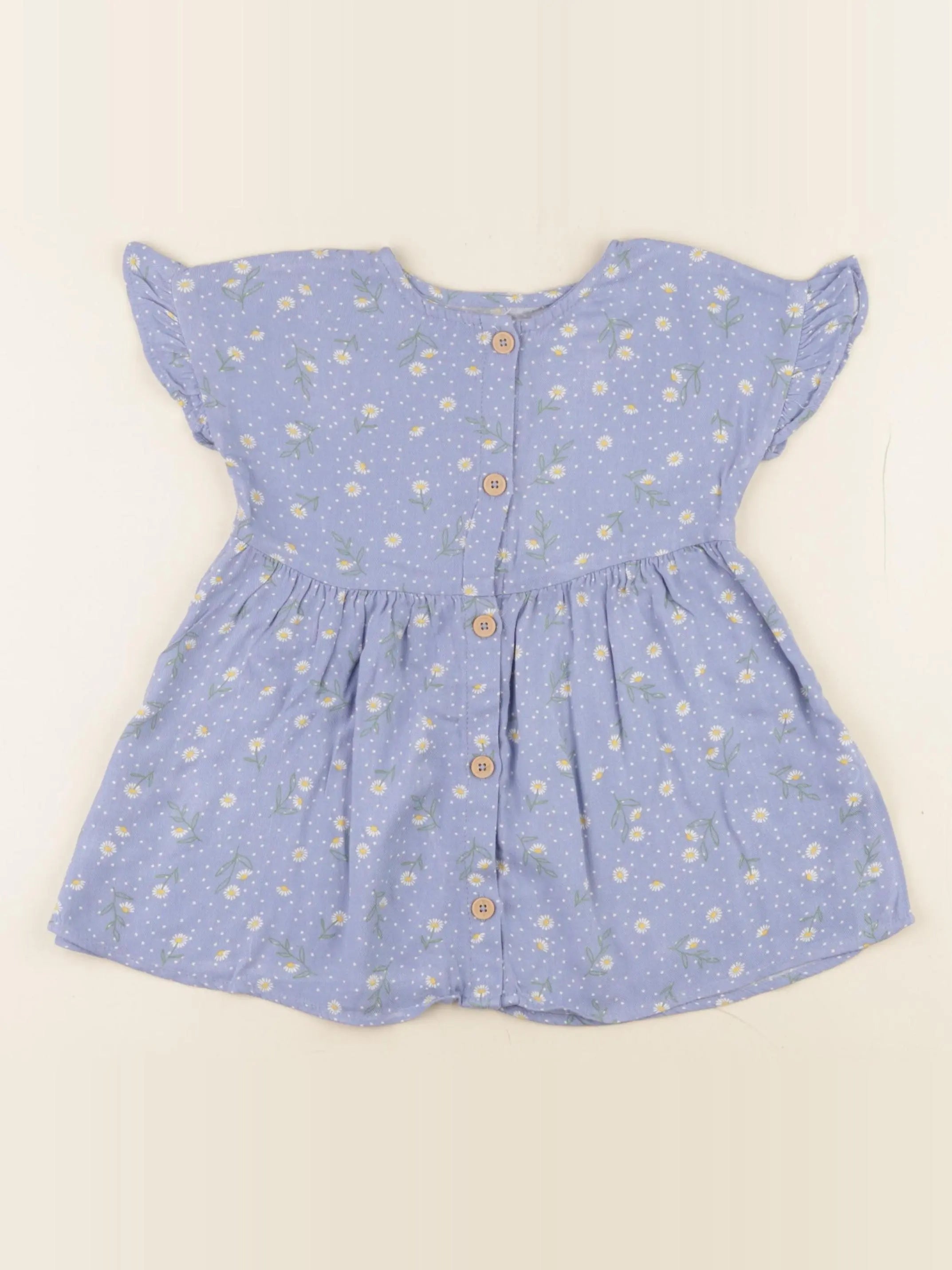 Vertbaudet - robe bleu - 2 ans