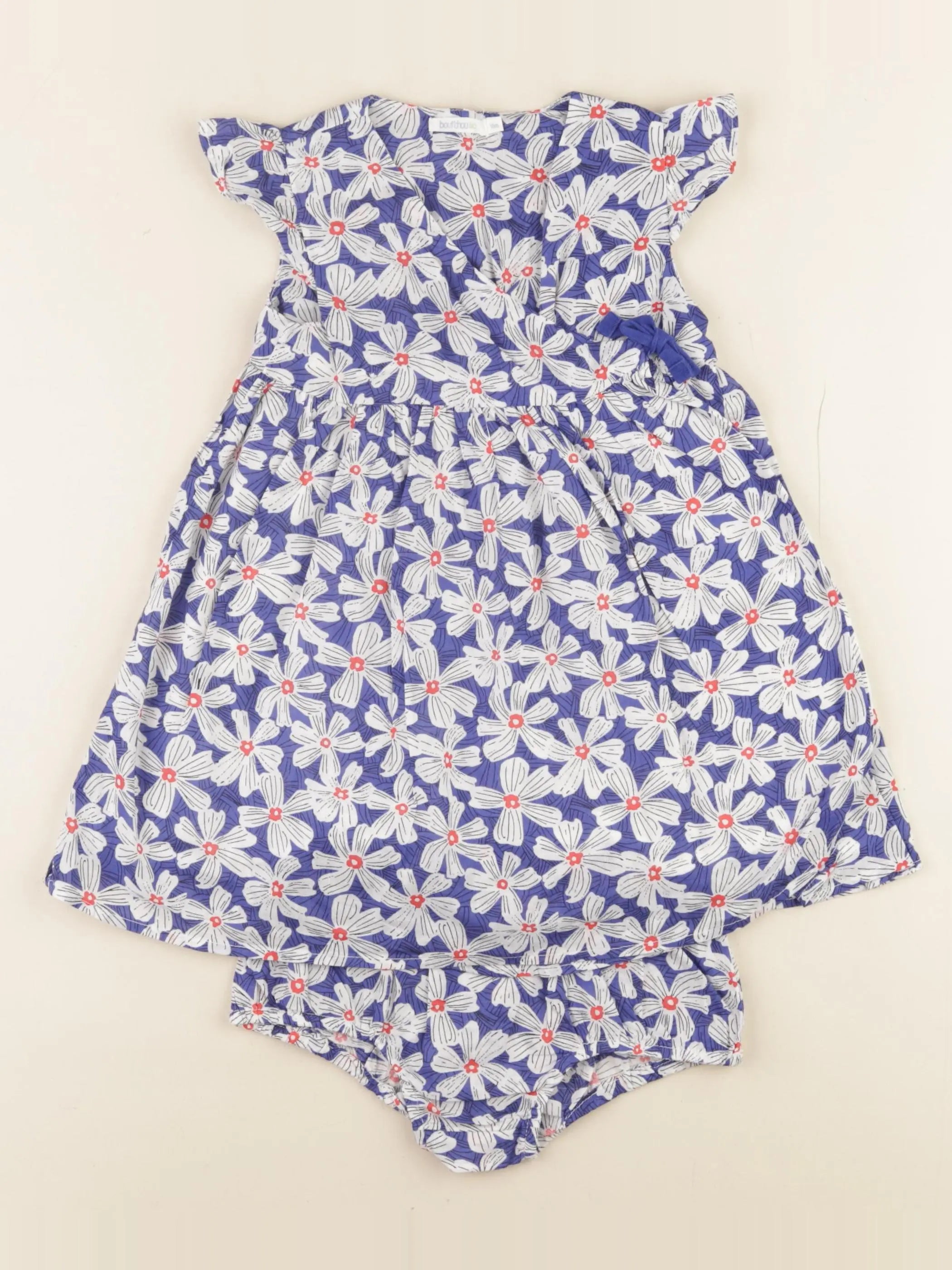 Boutchou - robe bleu - 18 mois