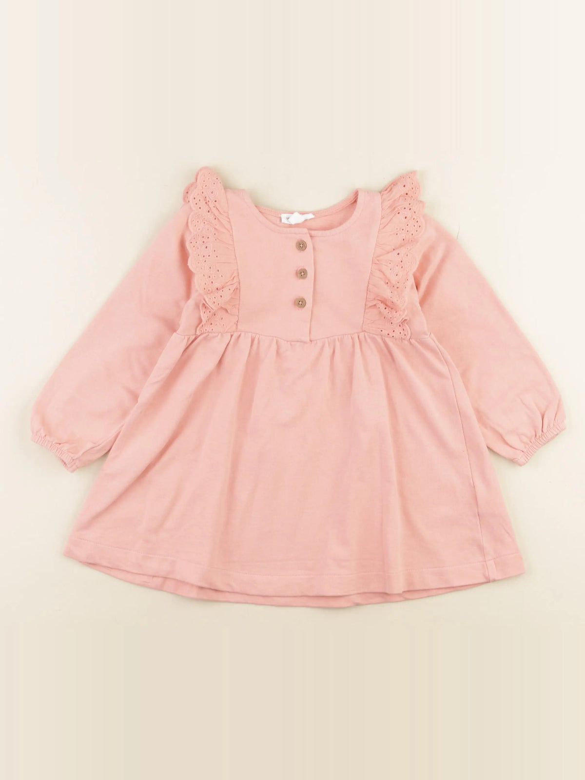 Vertbaudet - robe rose - 24 mois