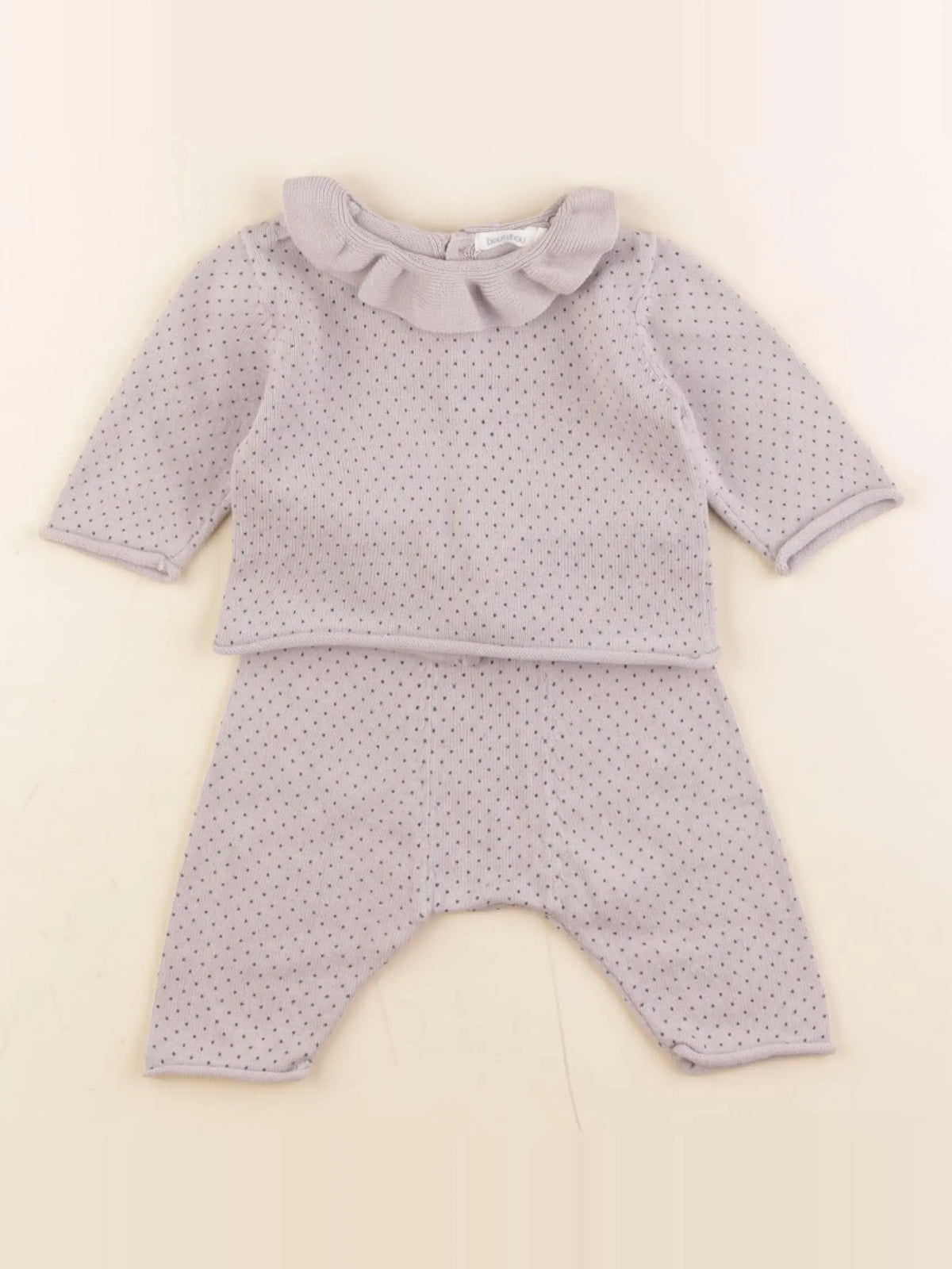 Boutchou - ensemble gris - 1 mois