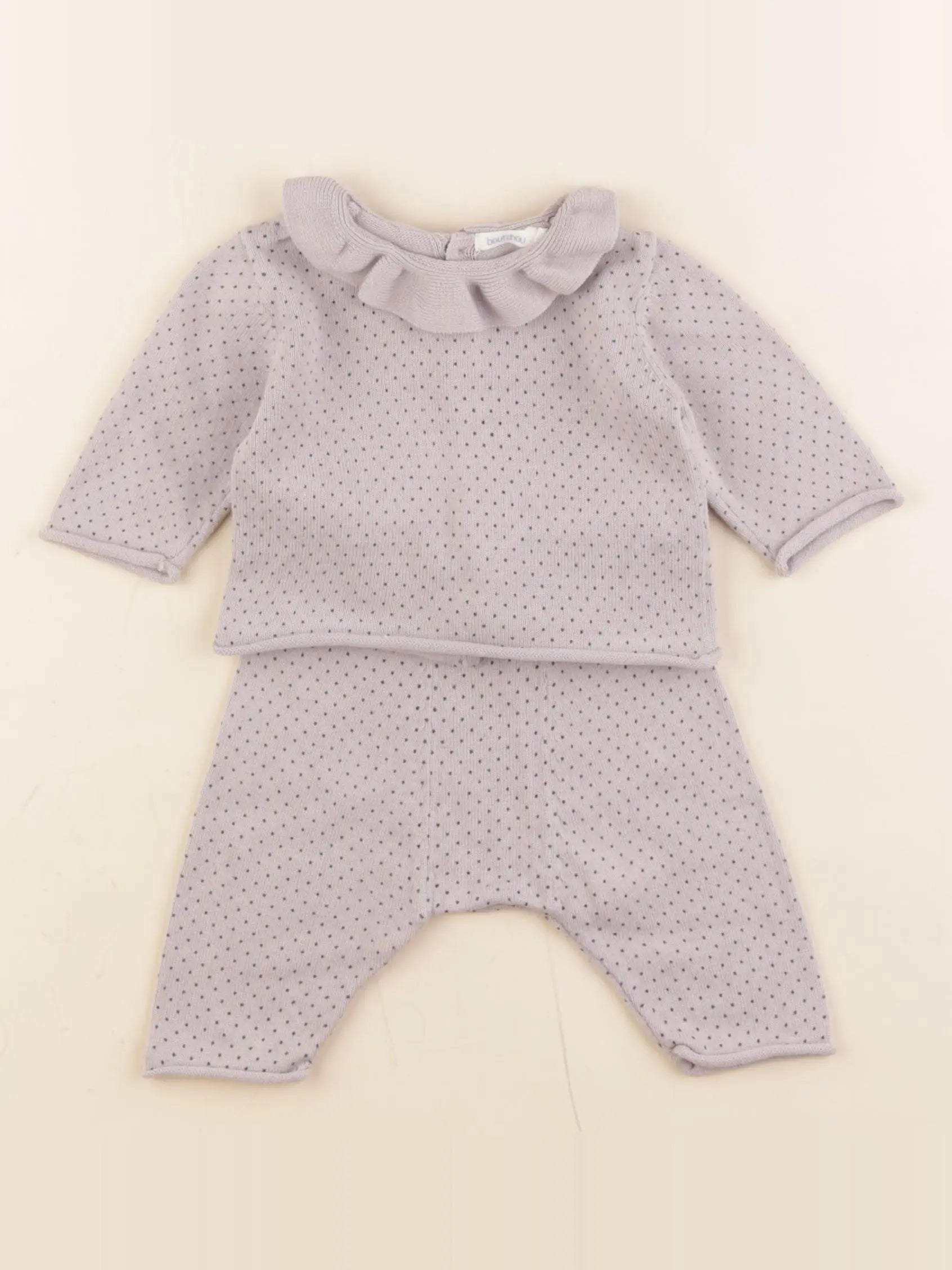 Boutchou - ensemble gris - 1 mois