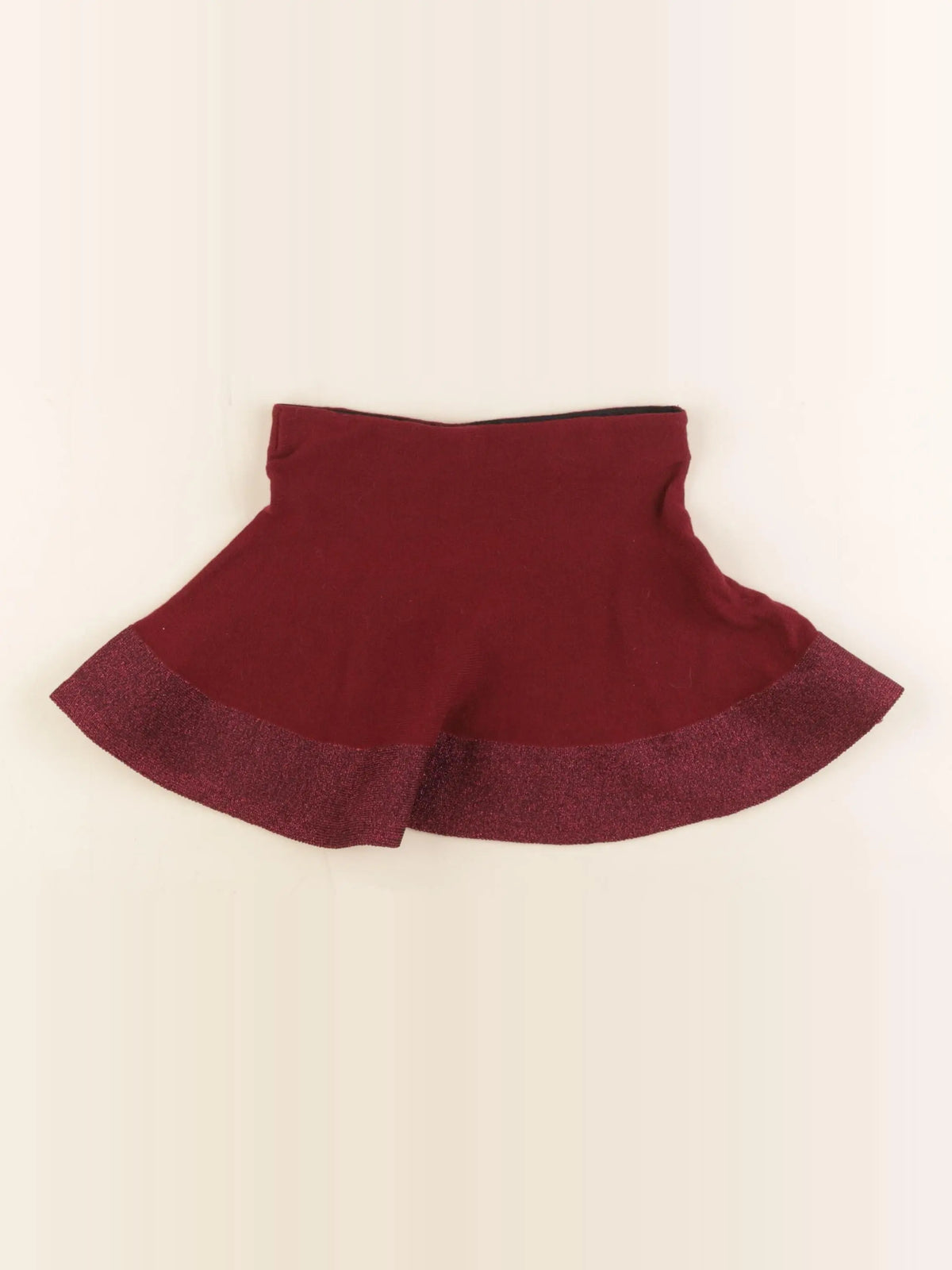 H&M - jupe rouge - 18/24 mois