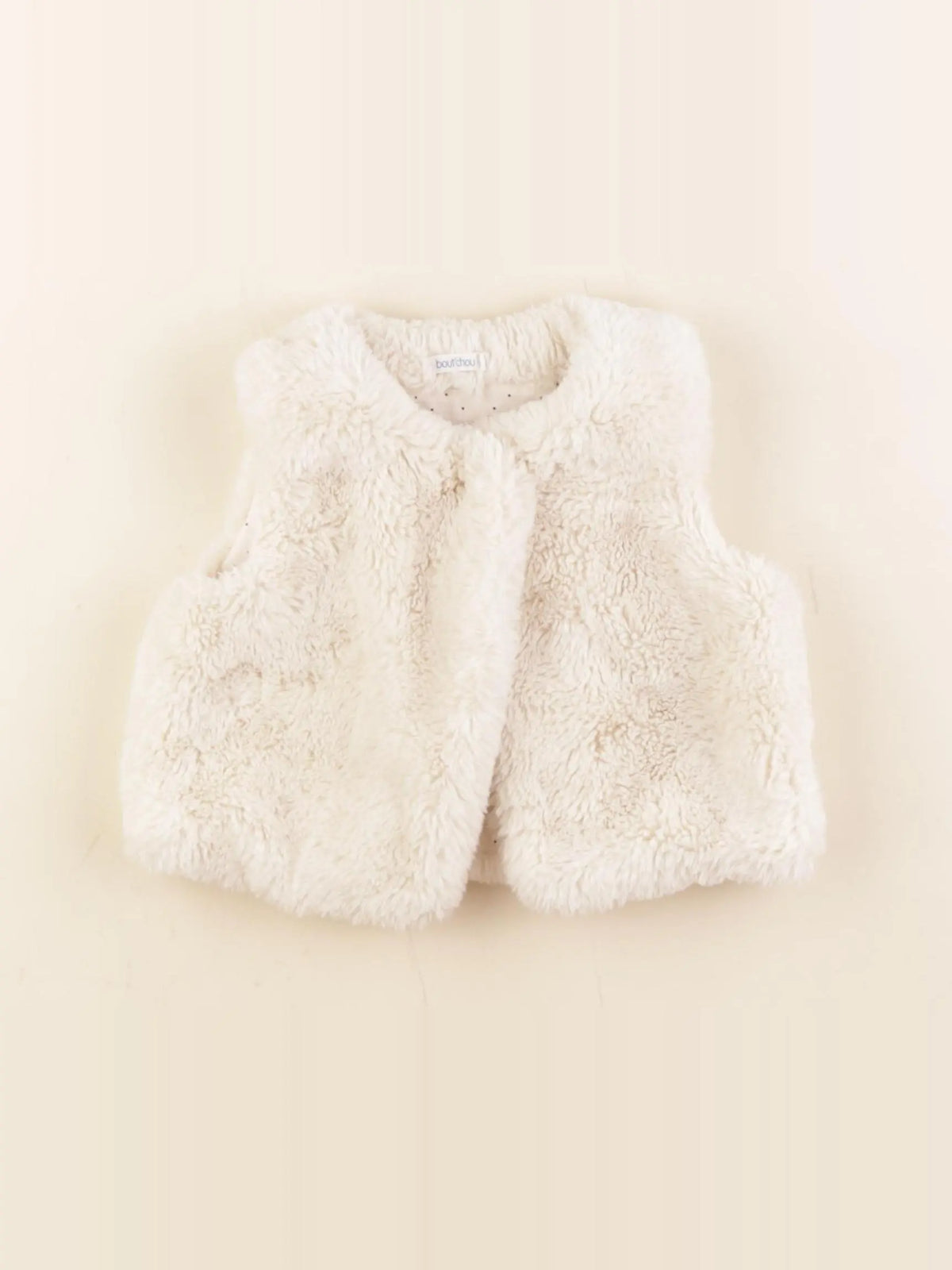 Boutchou - gilet beige - 12 mois