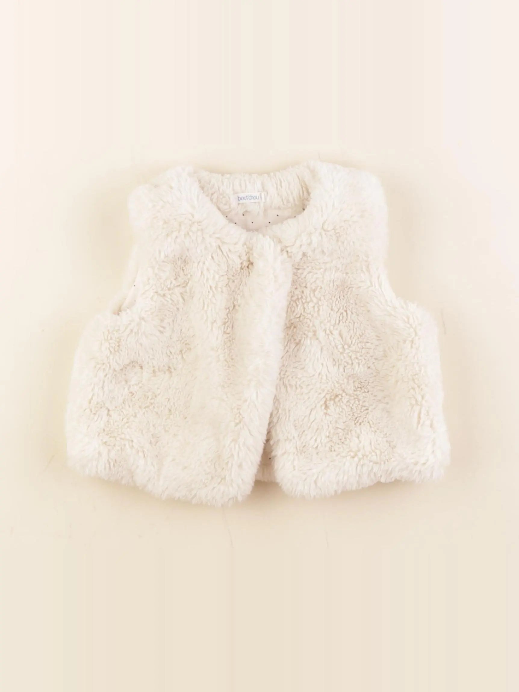 Boutchou - gilet beige - 12 mois