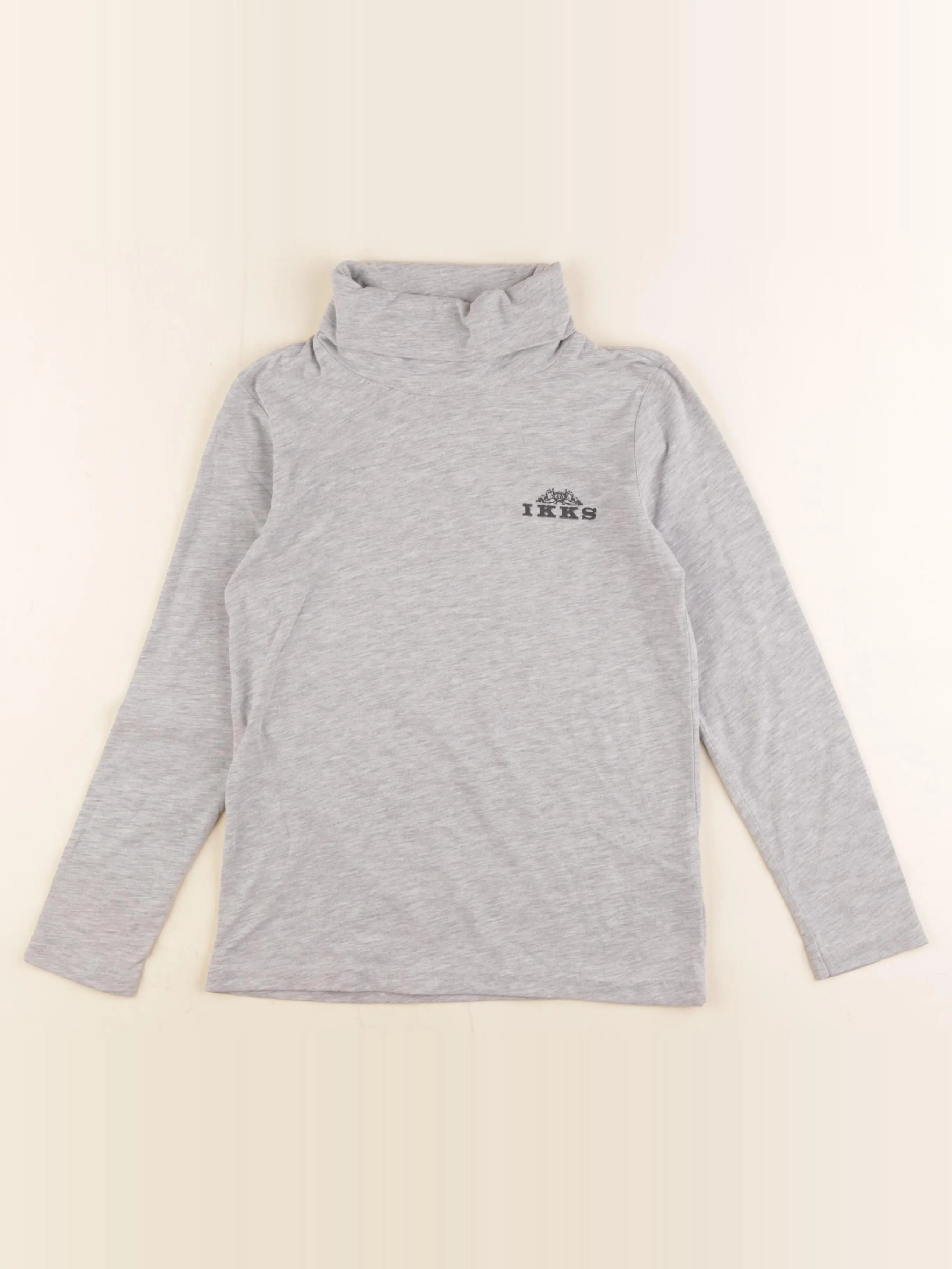 IKKS - sous-pull gris - 8 ans