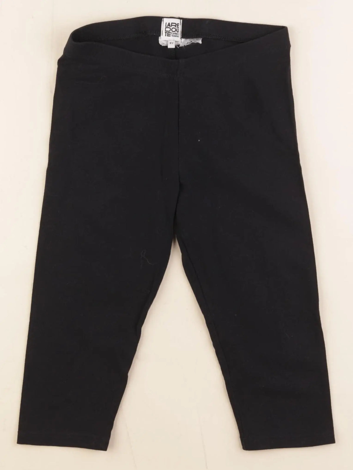 La Redoute - legging court noir - 8 ans
