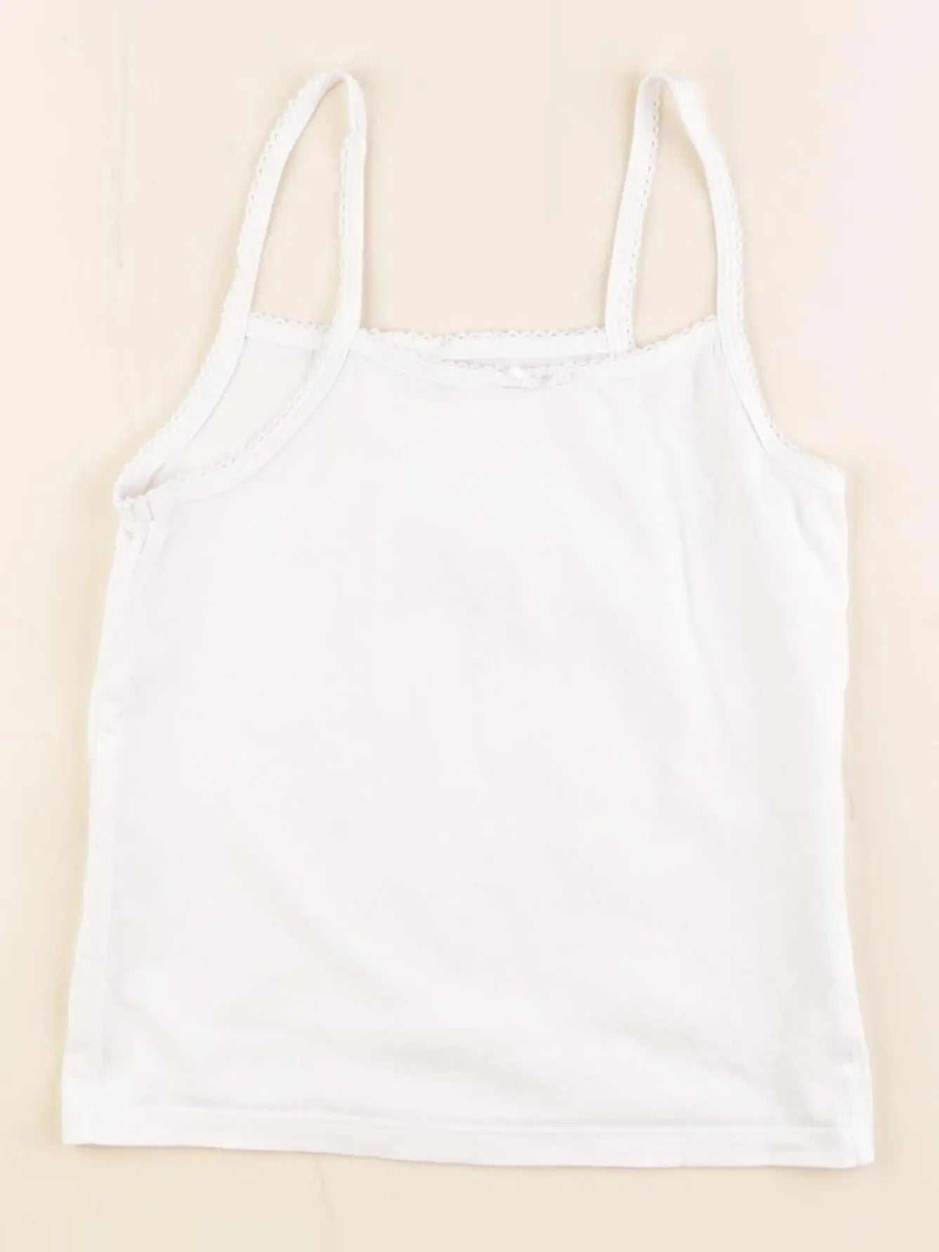 Vertbaudet - maillot de corps blanc - 8 ans