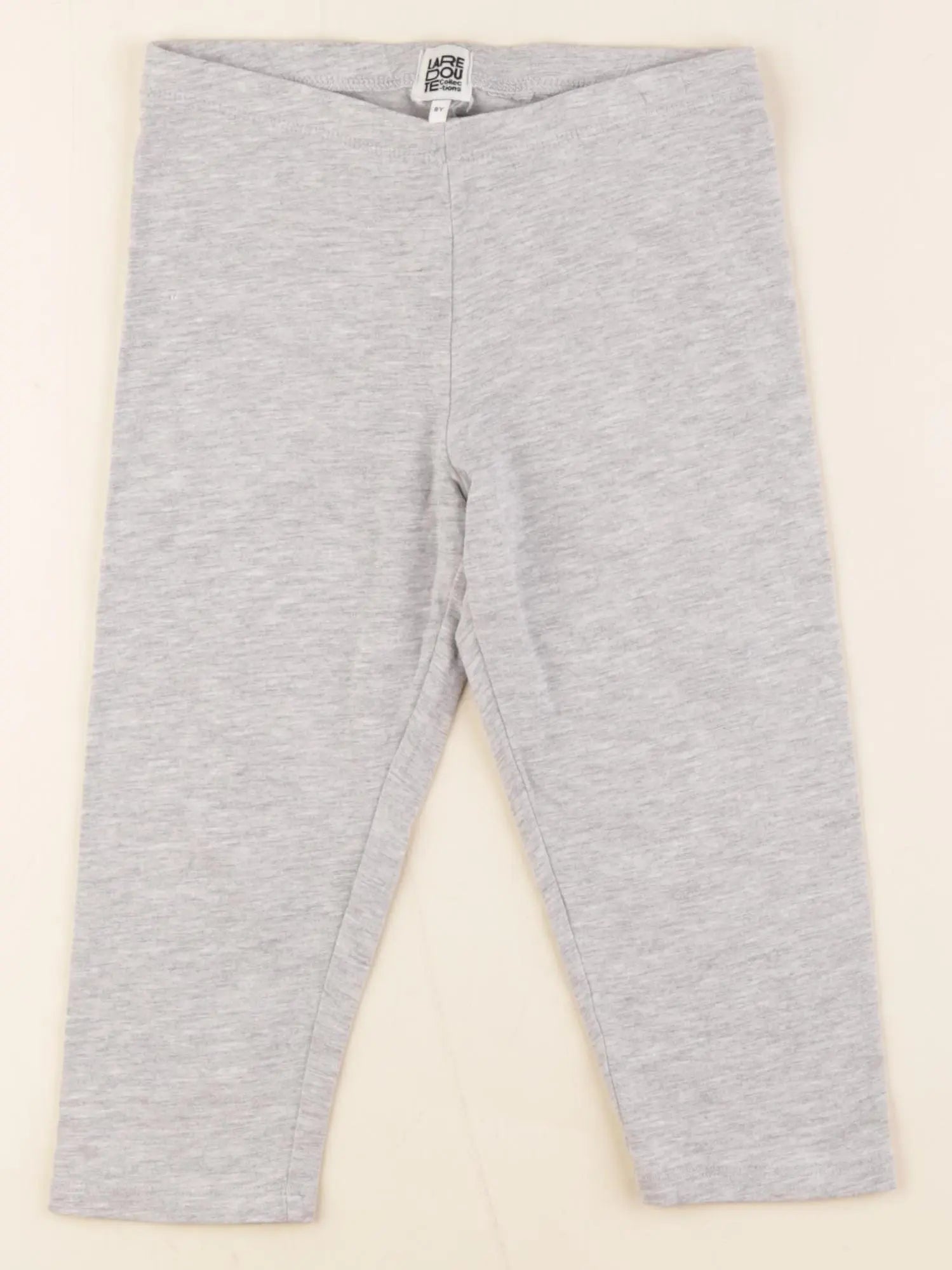La Redoute - legging court gris - 8 ans