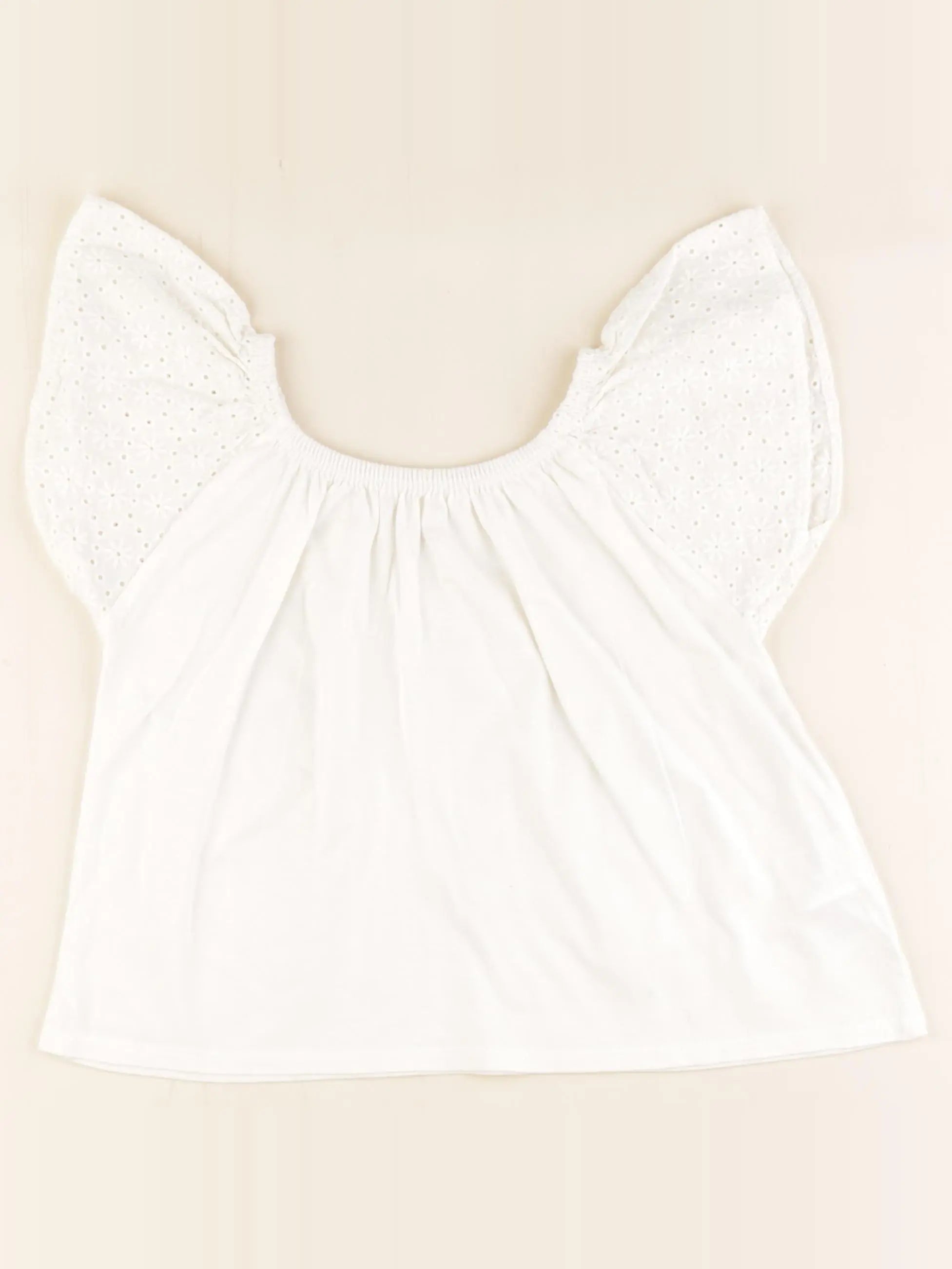 Vertbaudet - tee-shirt blanc - 4 ans