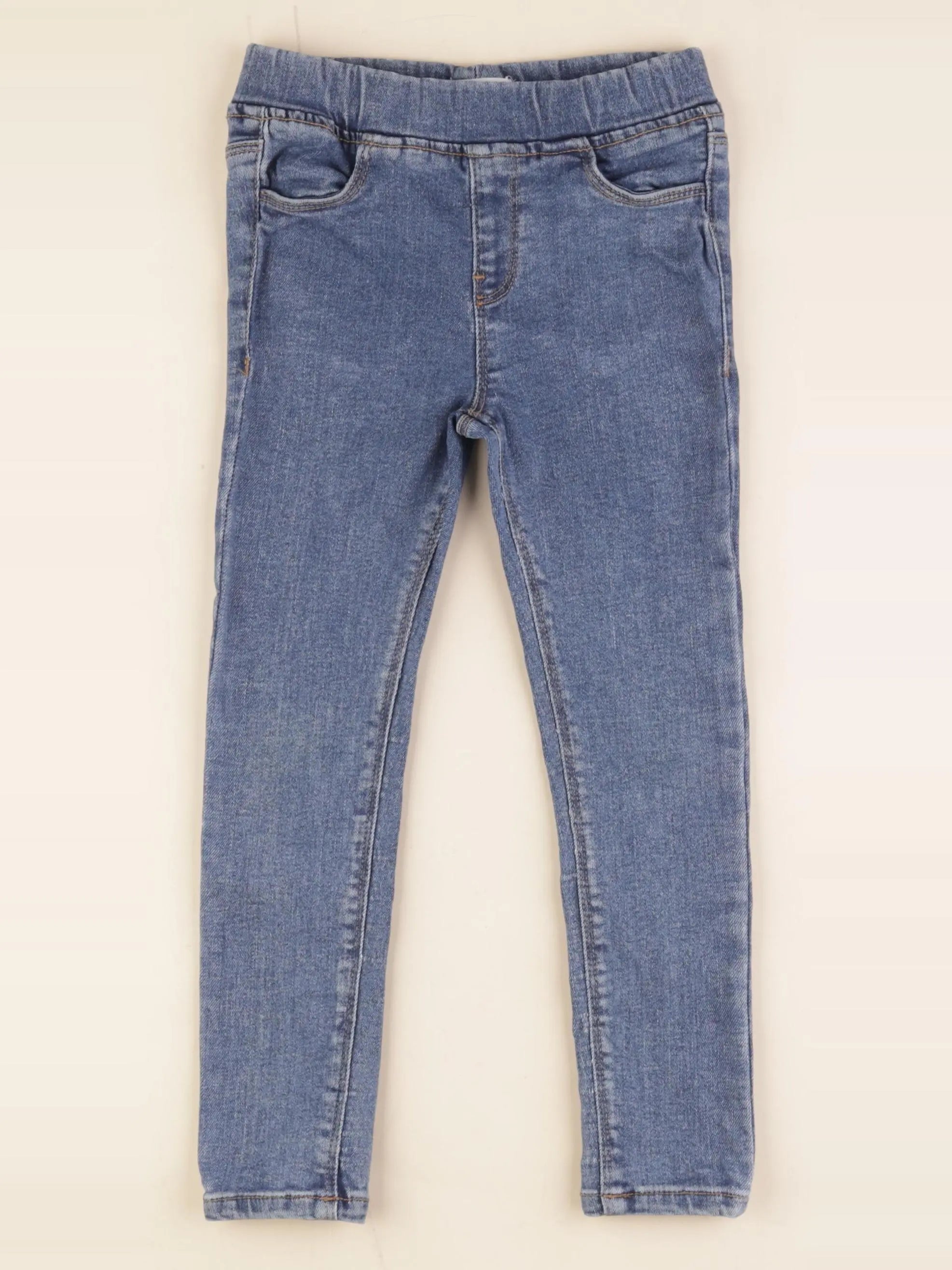 Vertbaudet - jegging bleu - 5 ans