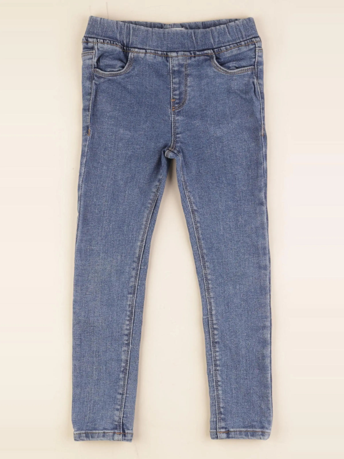 Vertbaudet - jegging bleu - 5 ans