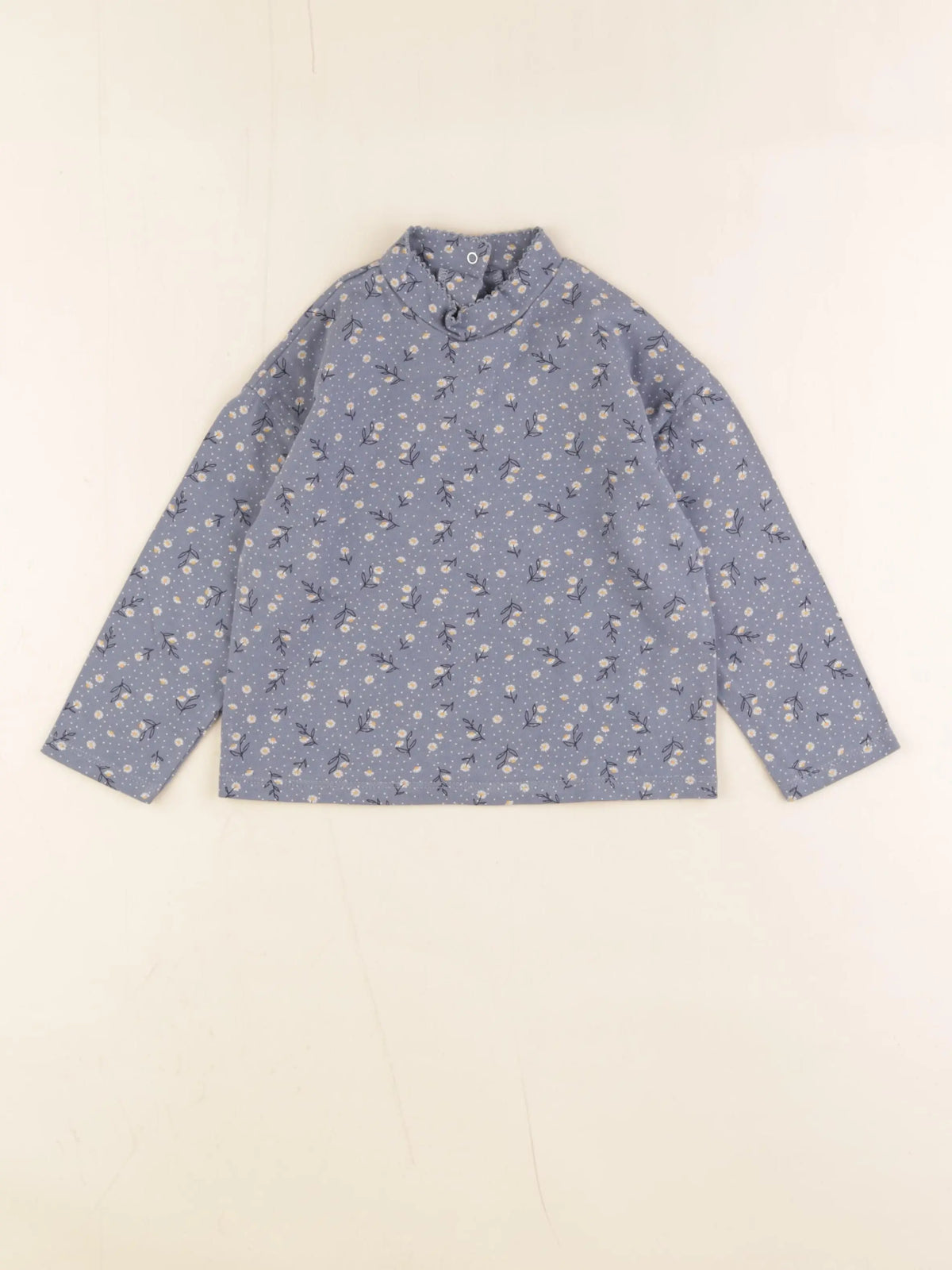 Vertbaudet - tee-shirt bleu - 4 ans