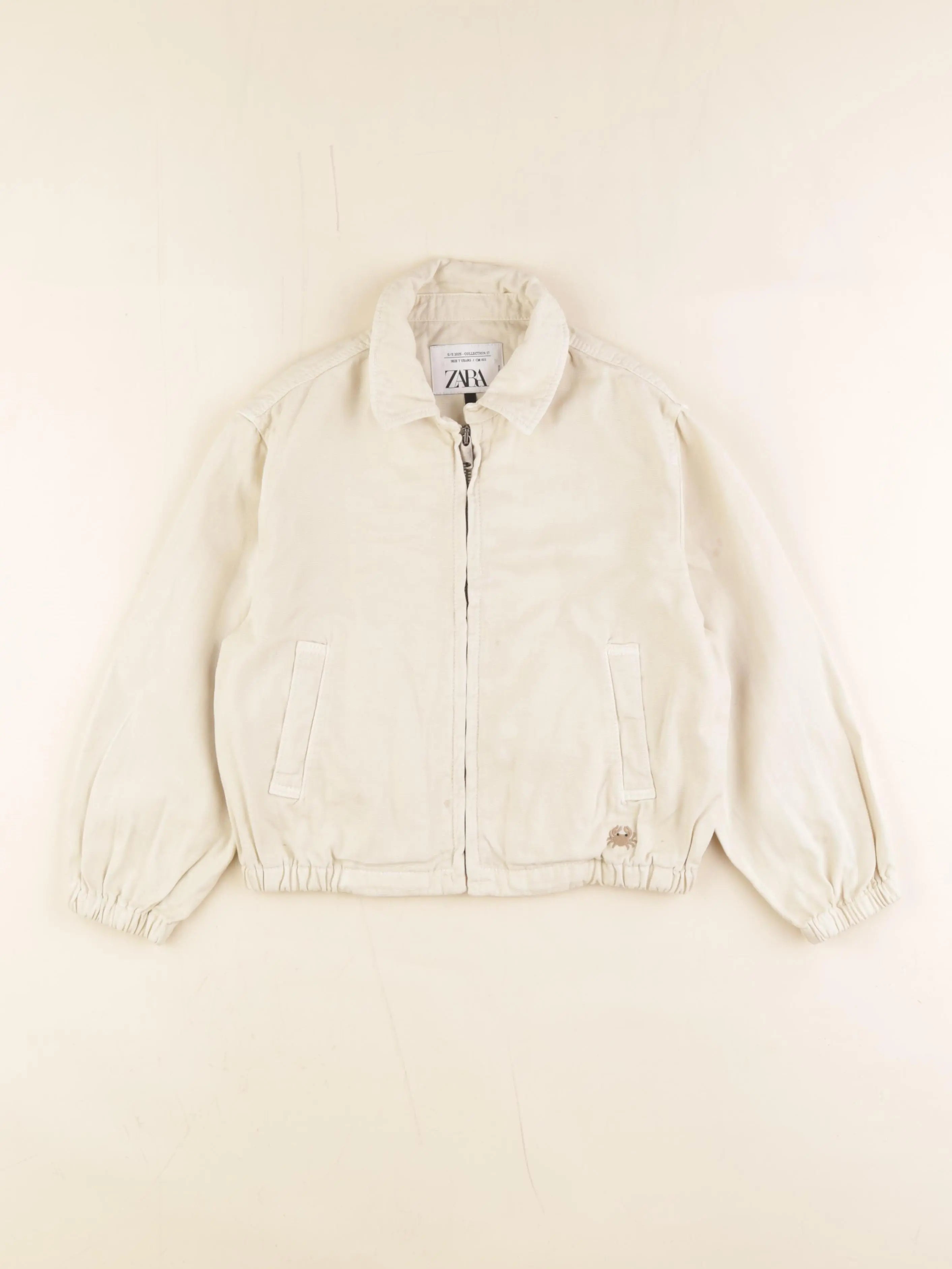 Zara - veste beige - 7 ans