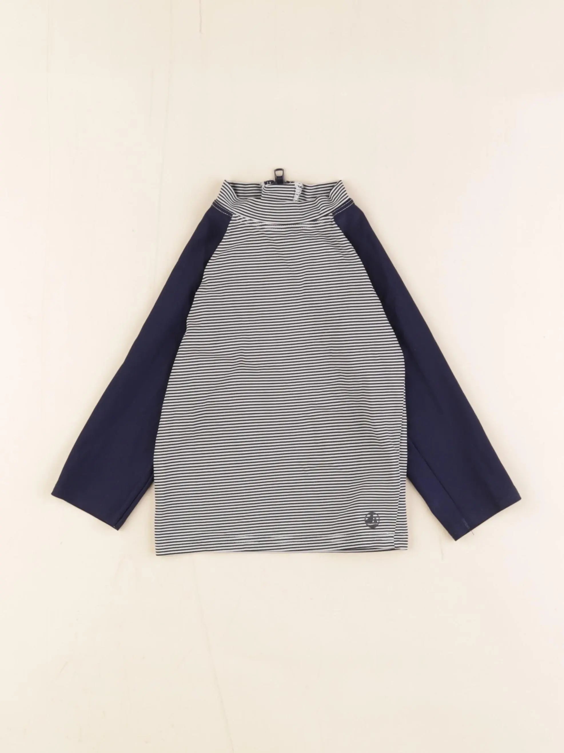 Petit Bateau - tee-shirt de bain bleu, blanc - 24 mois