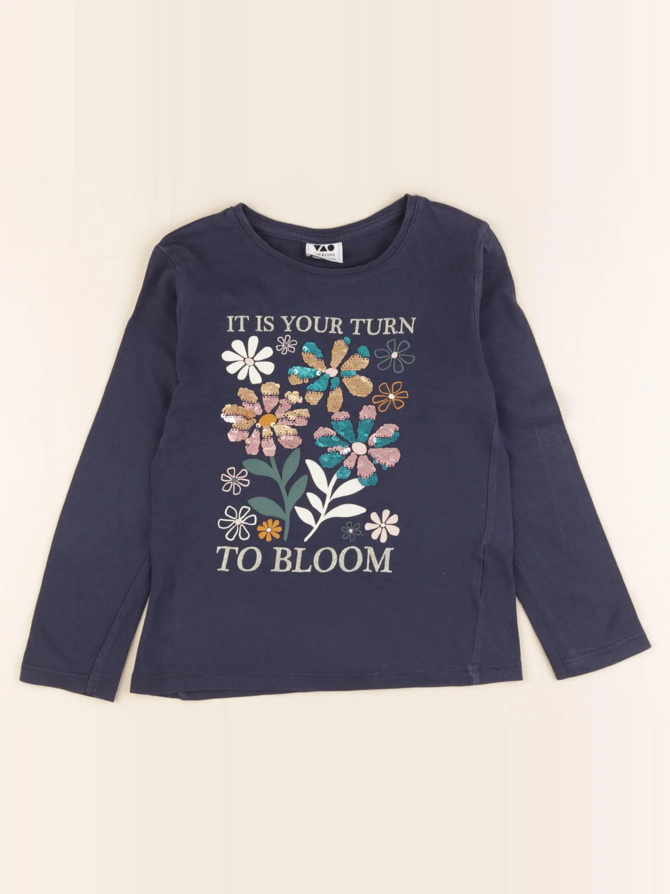 Tape à l'oeil - tee-shirt bleu - 5 ans