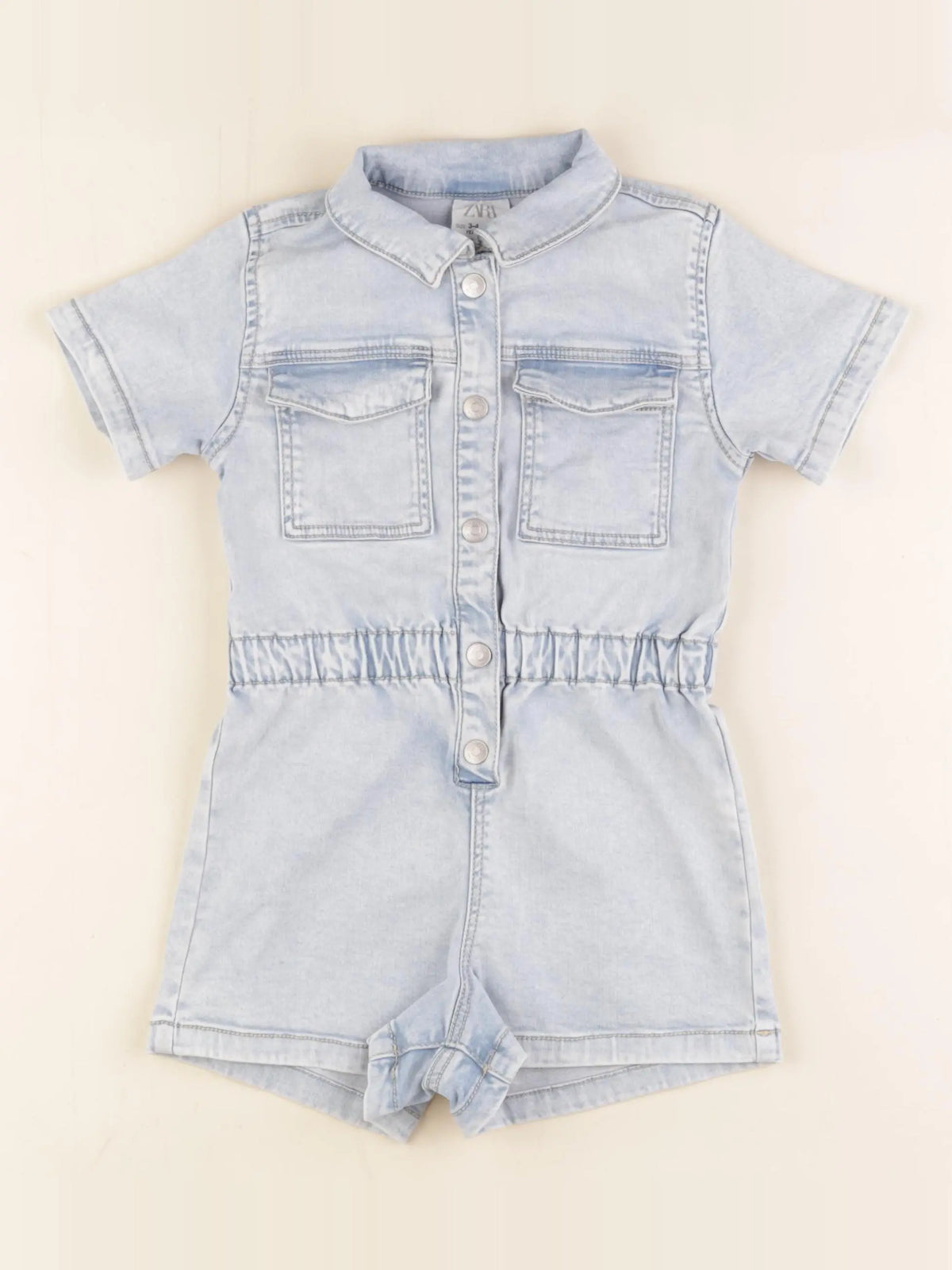 Zara - combinaison bleu - 3/4 ans