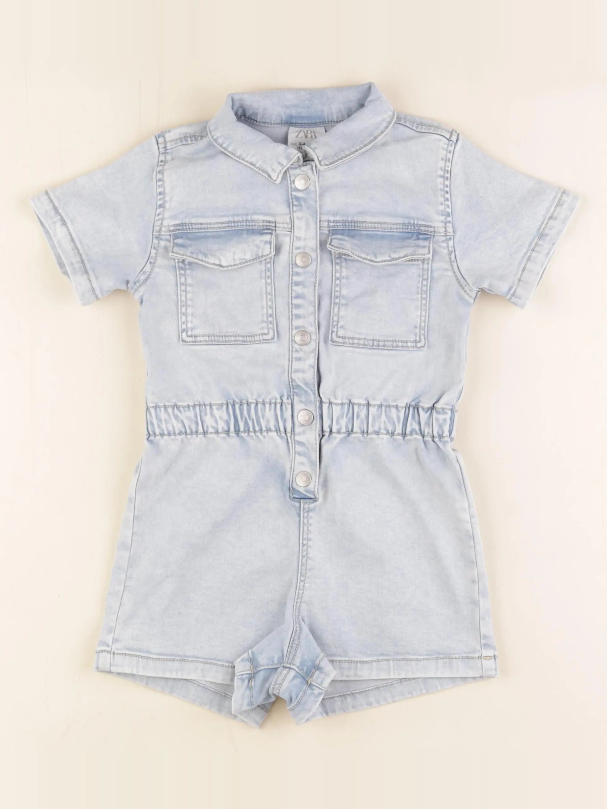 Zara - combinaison bleu - 3/4 ans