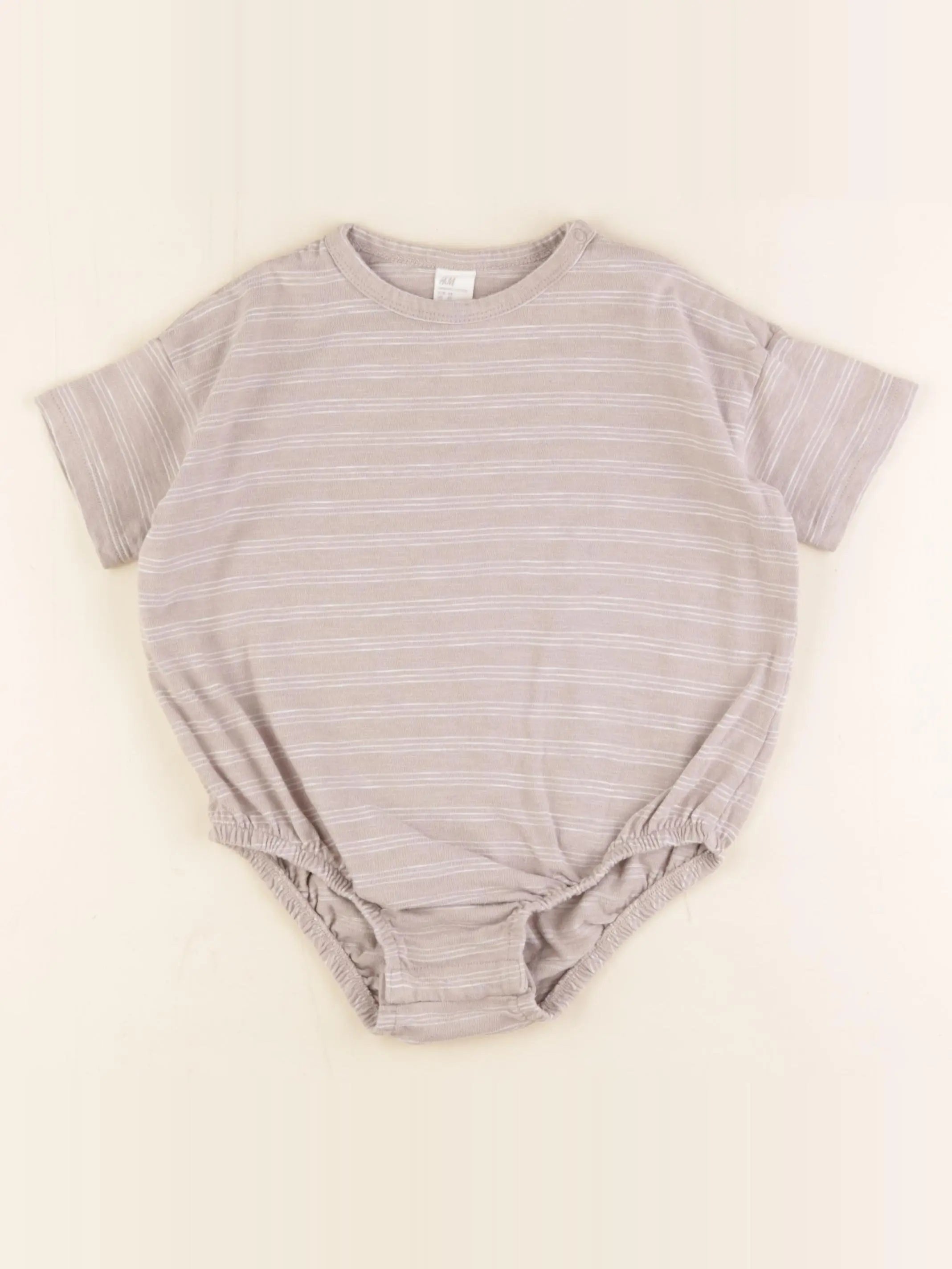 H&M - combinaison gris - 2/3 ans