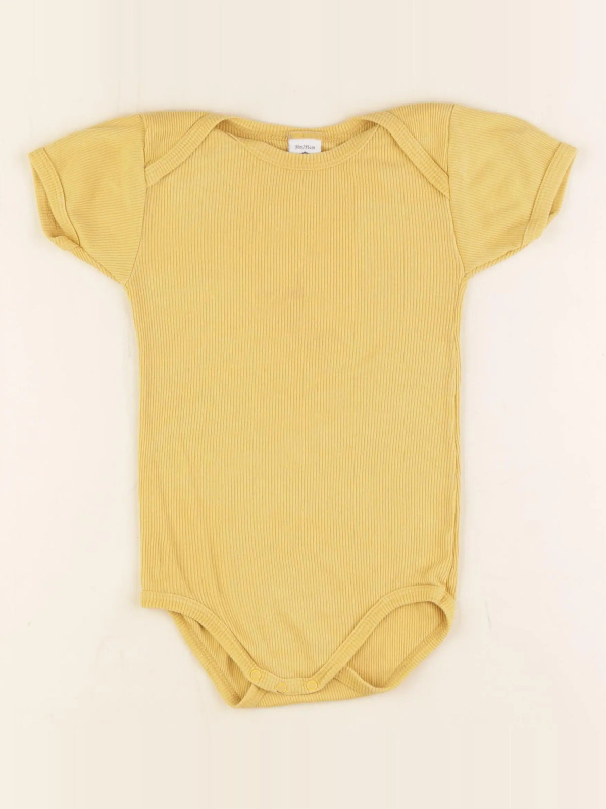 Petit Bateau - maillot de corps jaune - 36 mois