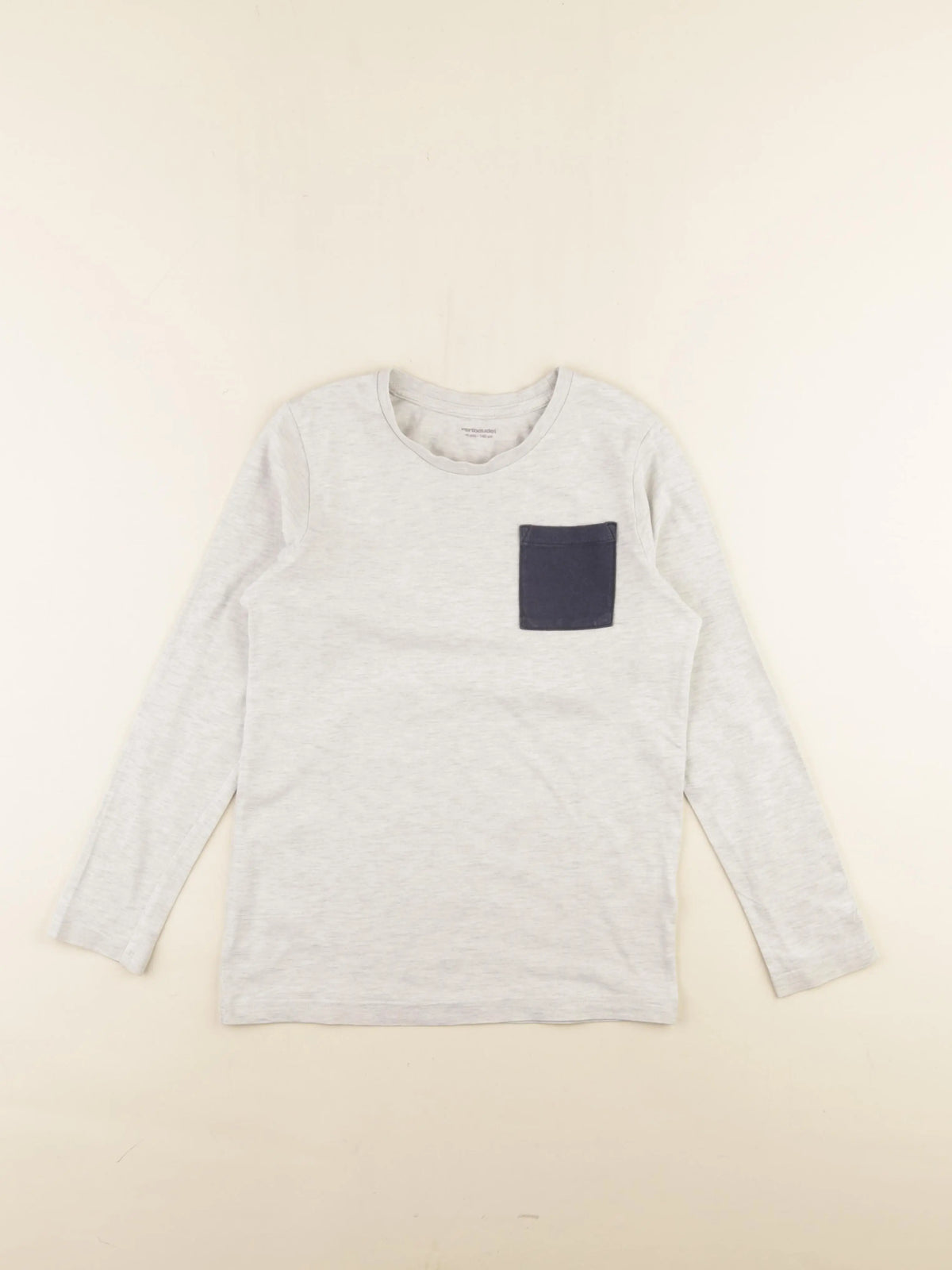 Vertbaudet - tee-shirt gris - 10 ans