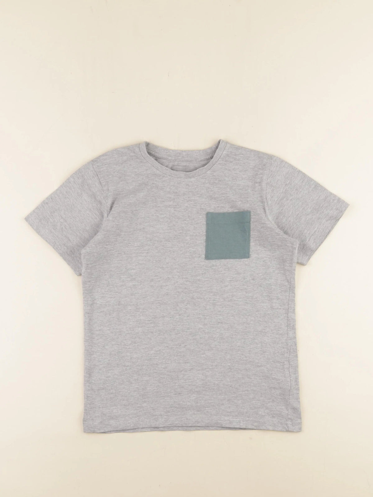 Vertbaudet - tee-shirt gris - 10 ans
