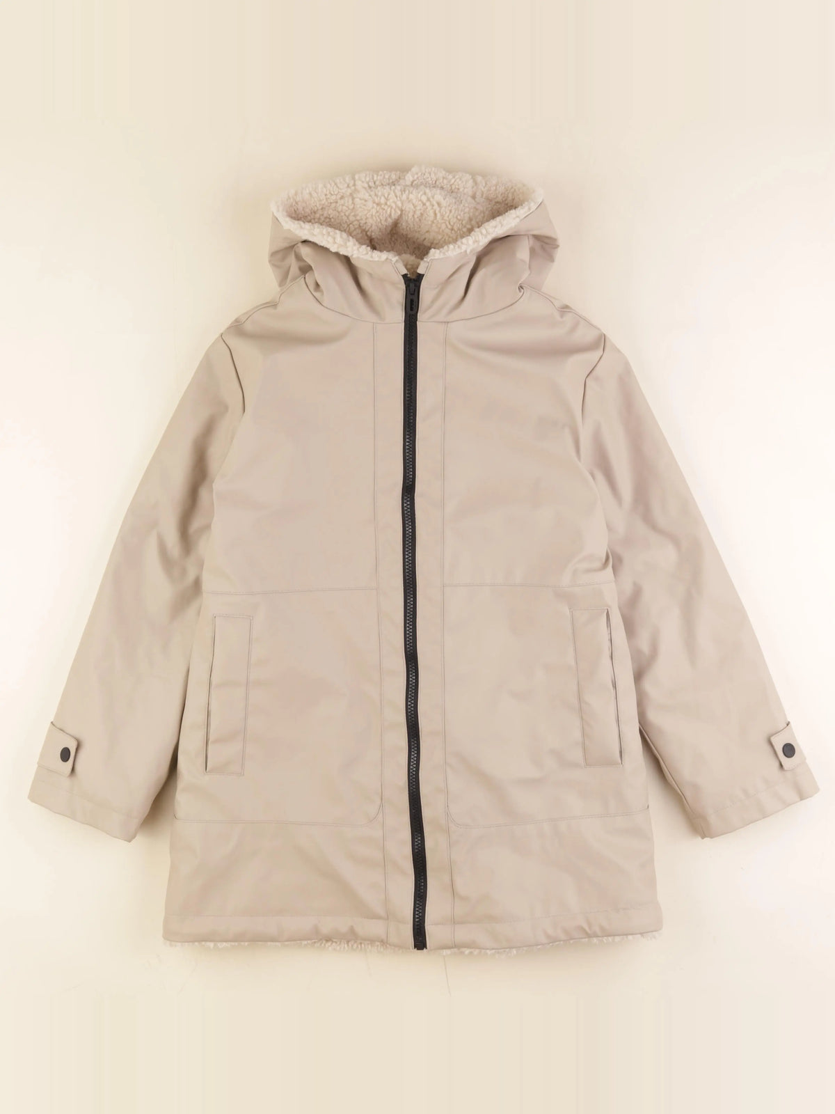 Zara - parka marron - 9/10 ans